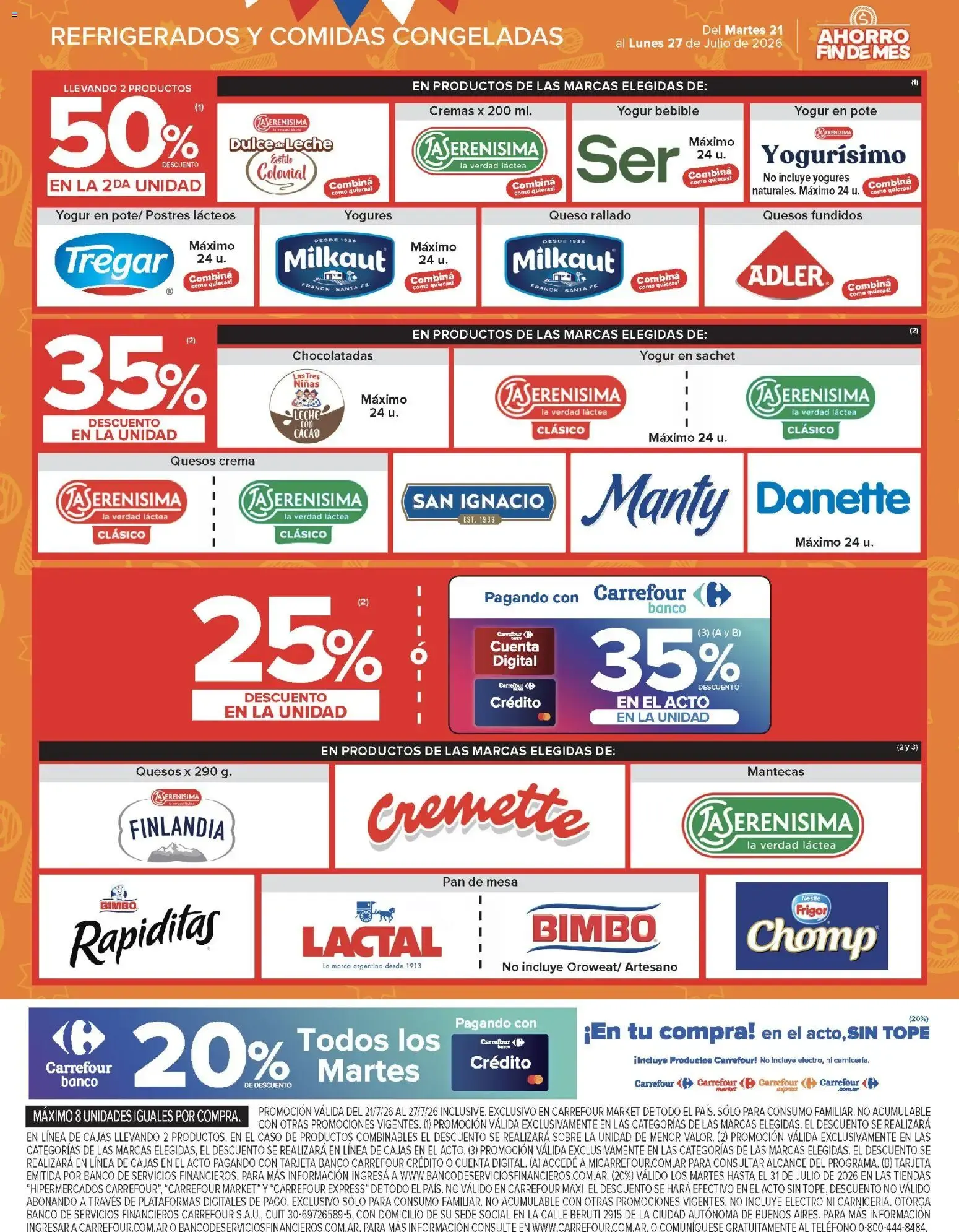Ofertas de Carrefour ofertas || del 21/07/2026 - 27/07/2026 || Promociones 21 de julio al 27 de julio 2026 - Página 44 del catálogo