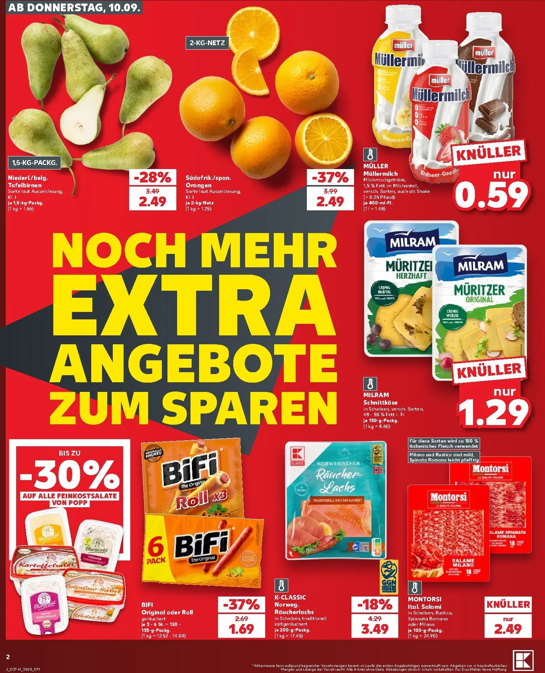 Kaufland - Neckarsulm Prospekt nächste Woche – von Donnerstag 10.09.2026 bis Mittwoch 16.09.2026 von 10. September bis 16. September 2026 - Prospekt seite 2