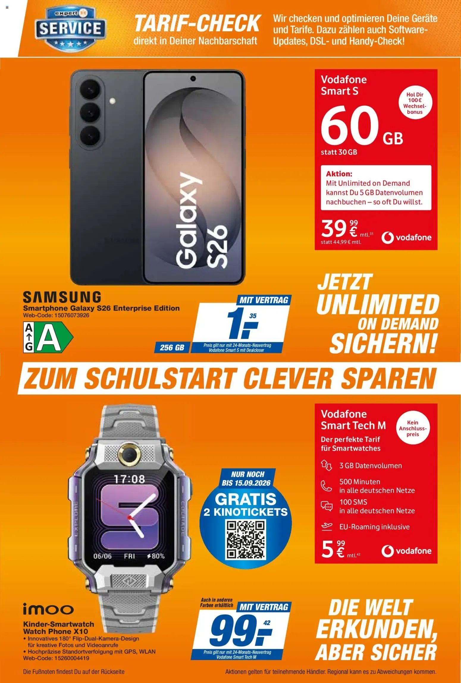 Expert Telekommunikations-Highlights im September (ab 01.09.2026) zum Blättern von 1. September bis 30. September 2026 - Prospekt seite 17