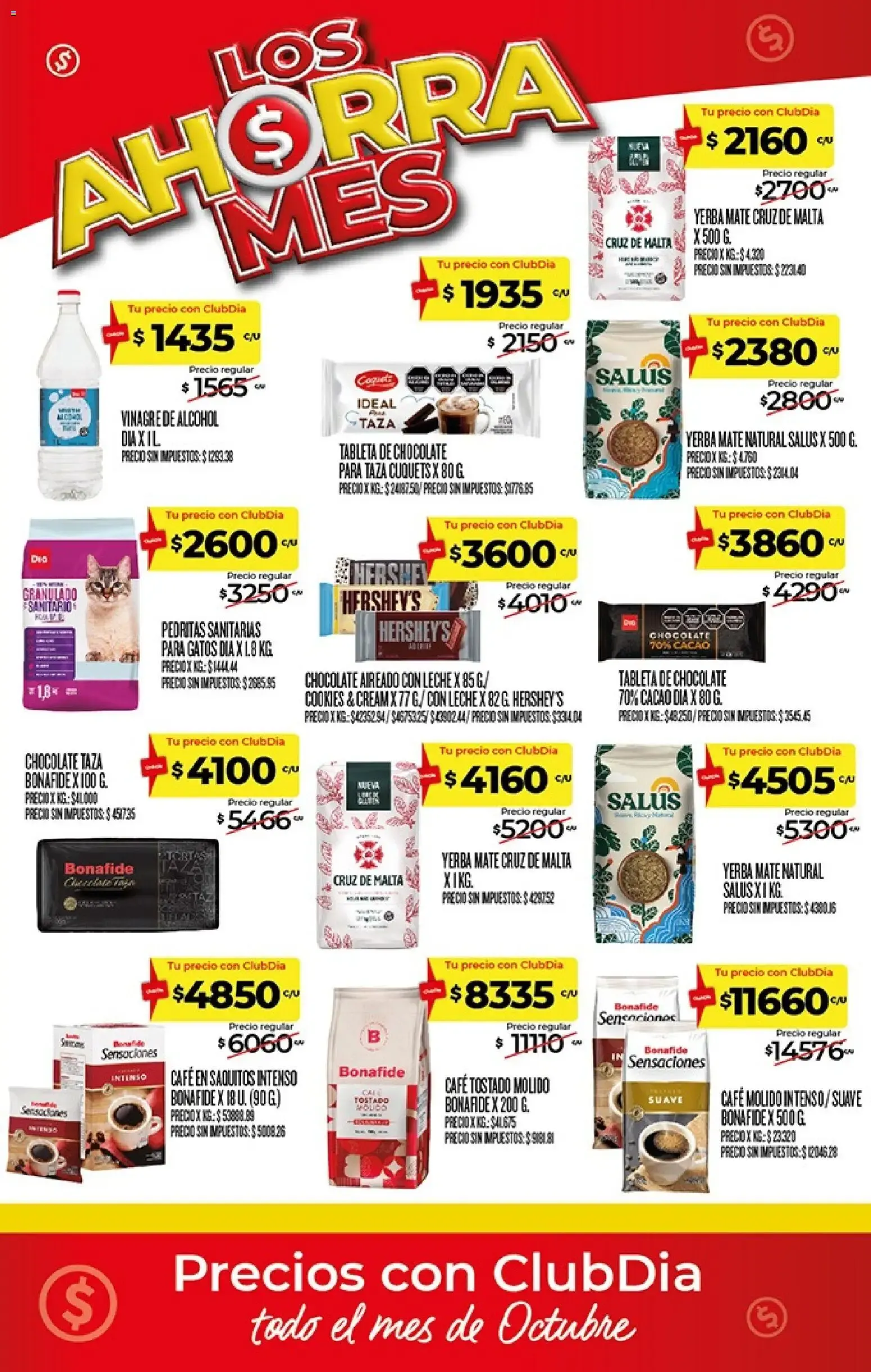 Ofertas de Los Ahorra Mes - Productos al mismo precio todo Octubre 1 de octubre al 31 de octubre 2026 - Página 7 del catálogo
