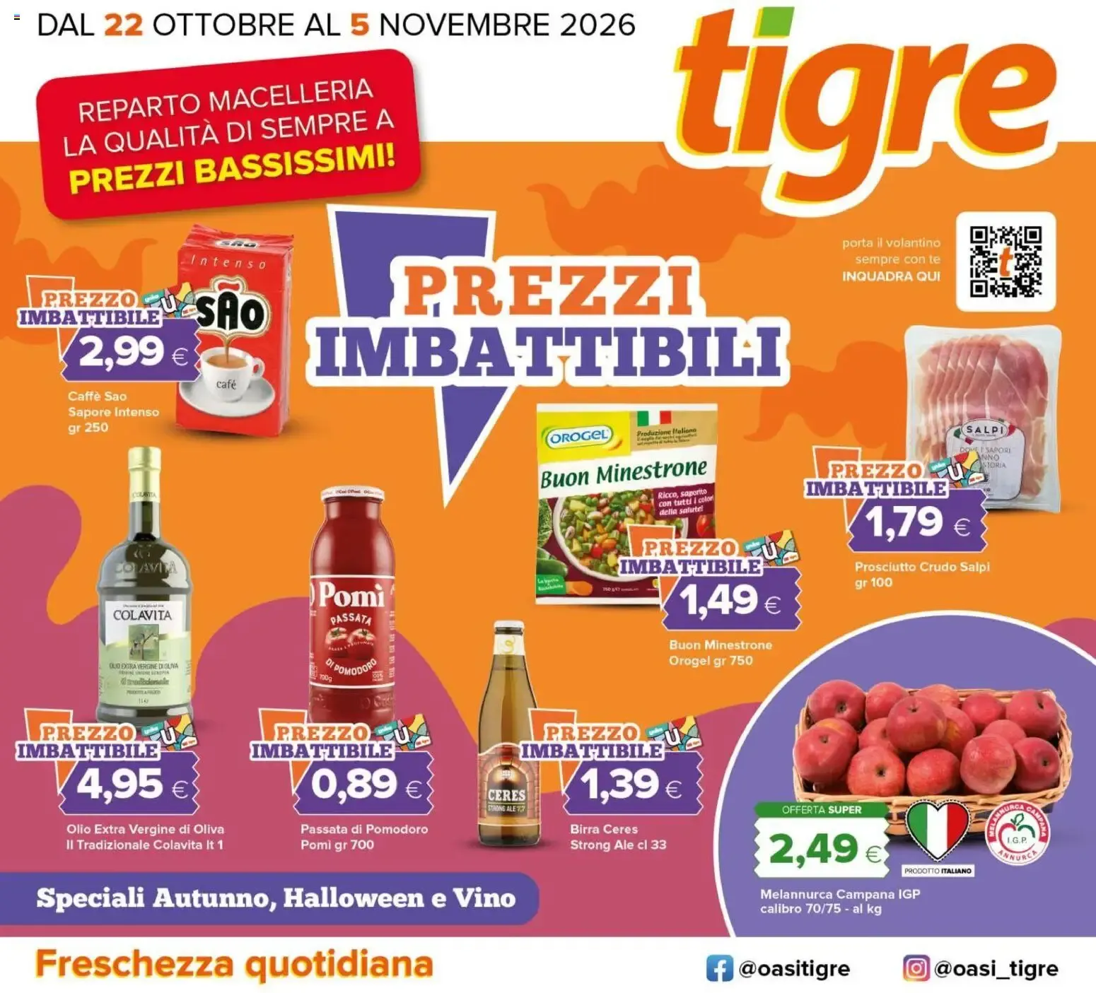 Nuovo Halloween volantino di Tigre dal 22/10/2026 > offerte anteprima 🍂 da 22 ottobre a 5 novembre di 2026 - Pagina del volantino 1