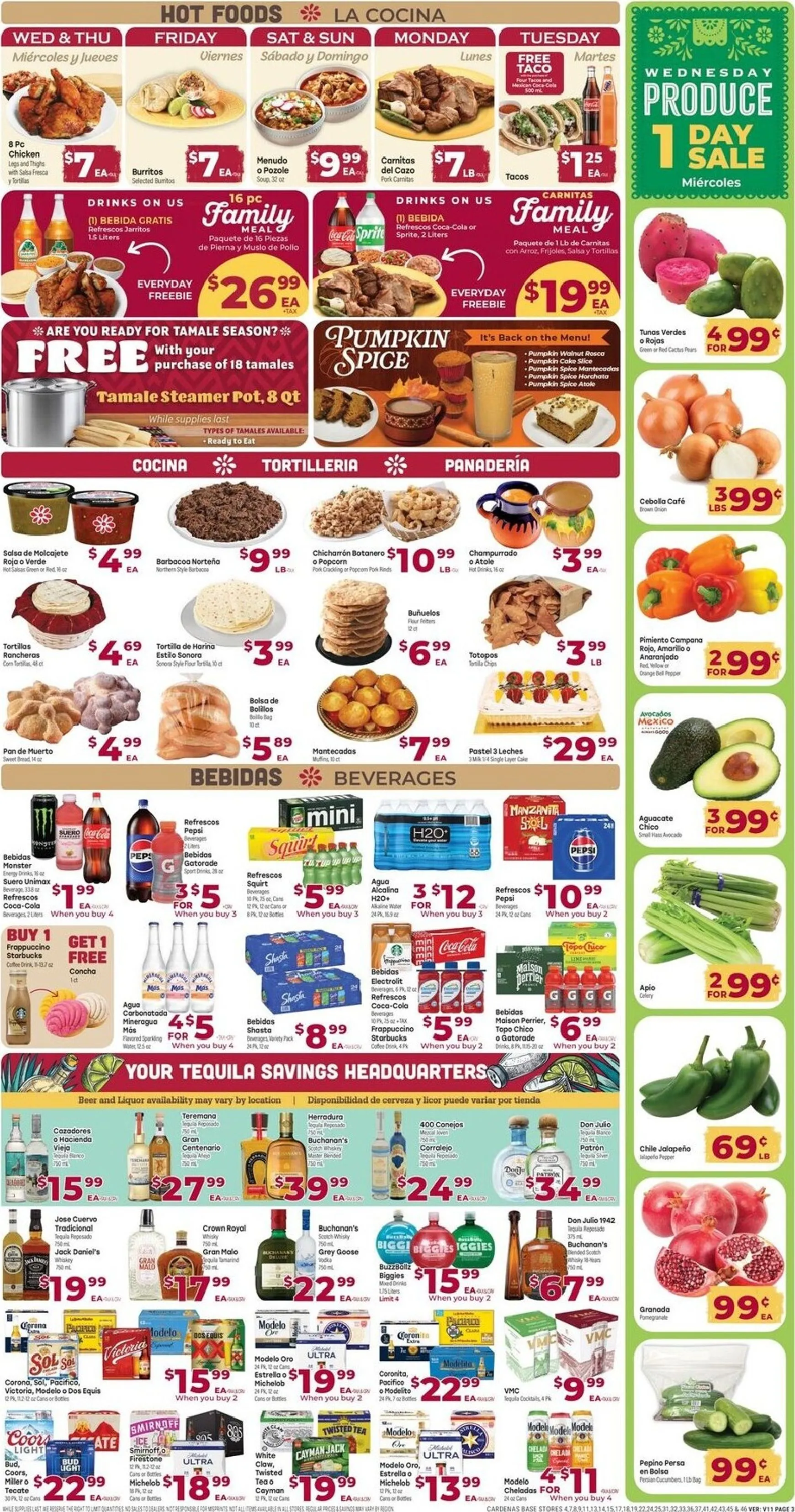 Weekly ad Cardenas Markets Leaflet October 2026 from October 7 to October 13 2026 - Page 3