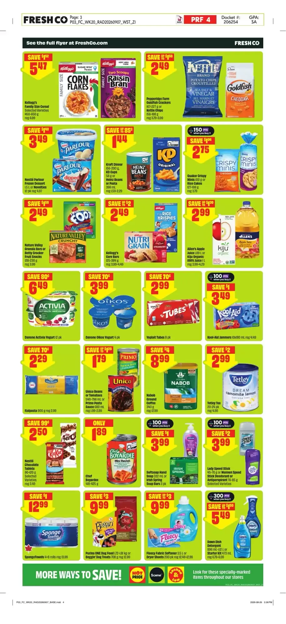 Fresh Co Back to Routine Deals from September 10 to September 16 2026 - flyer page 4