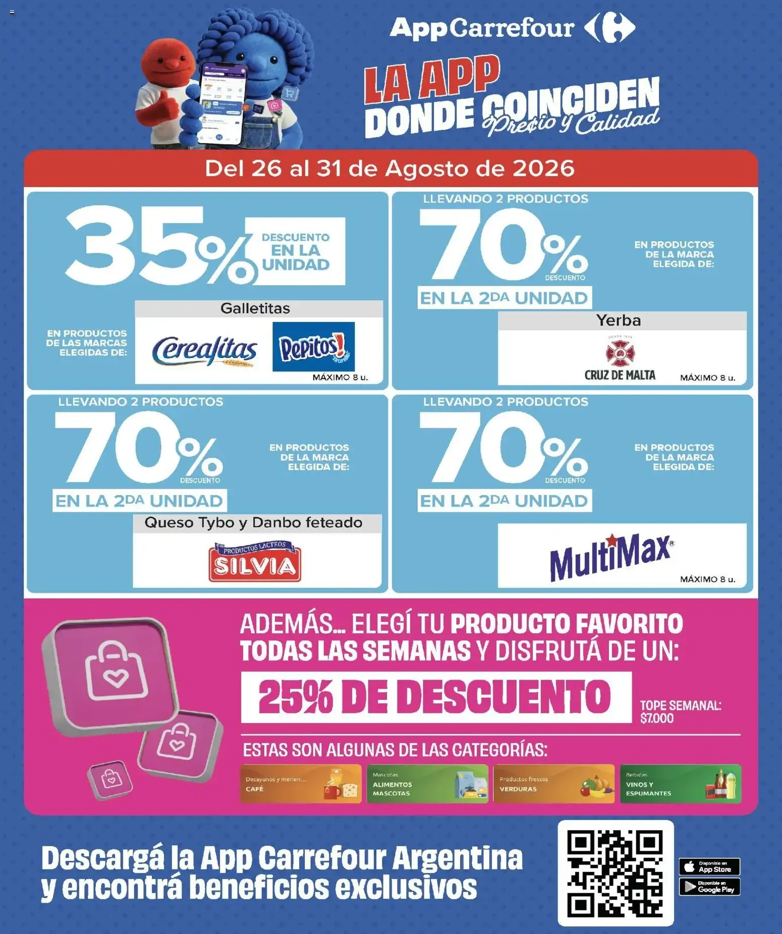 Ofertas de Carrefour ofertas || del 26/08/2026 - 31/08/2026 || Promociones 26 de agosto al 31 de agosto 2026 - Página 3 del catálogo