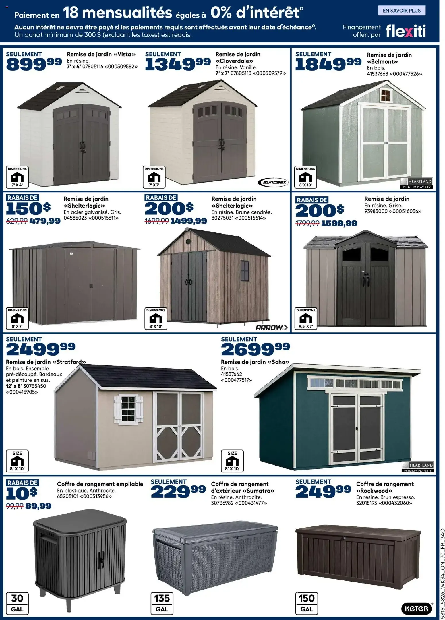 Rona circulaire from Sep 17, 2026 > weekly specials & deals from September 17 to September 30 2026 - flyer page 18