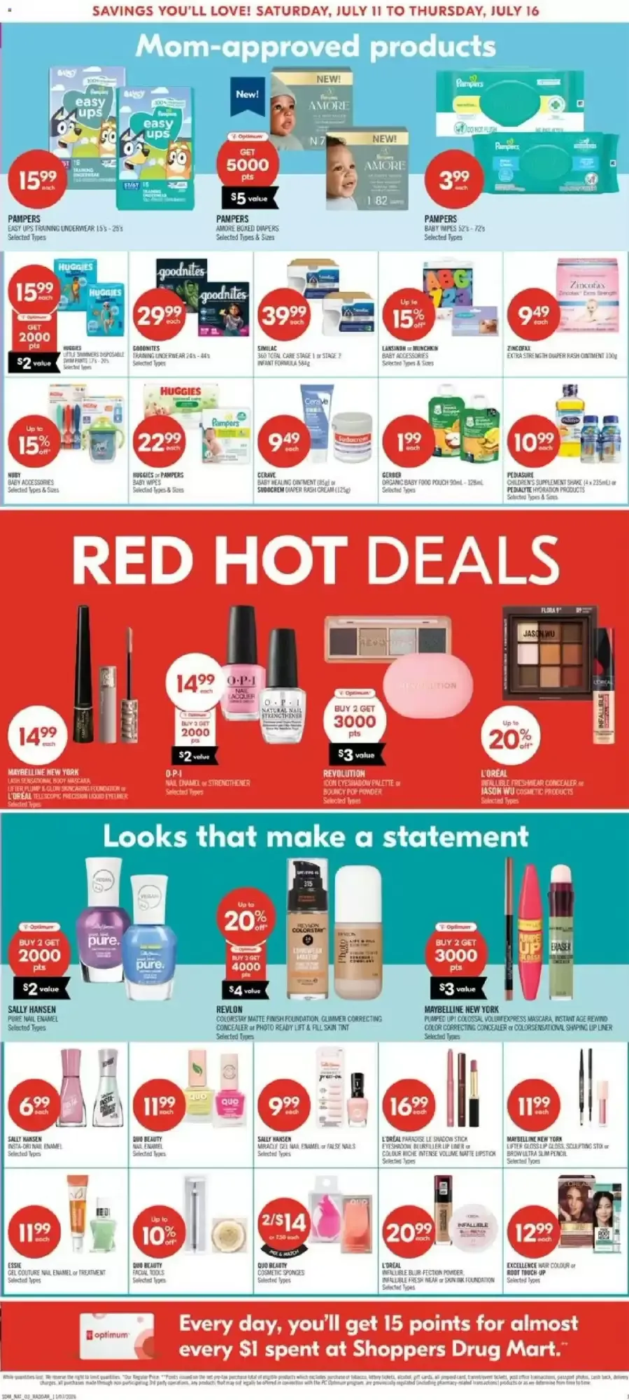Shoppers Drug Mart flyer week 28 from July 10 to July 16 2026 - flyer page 10
