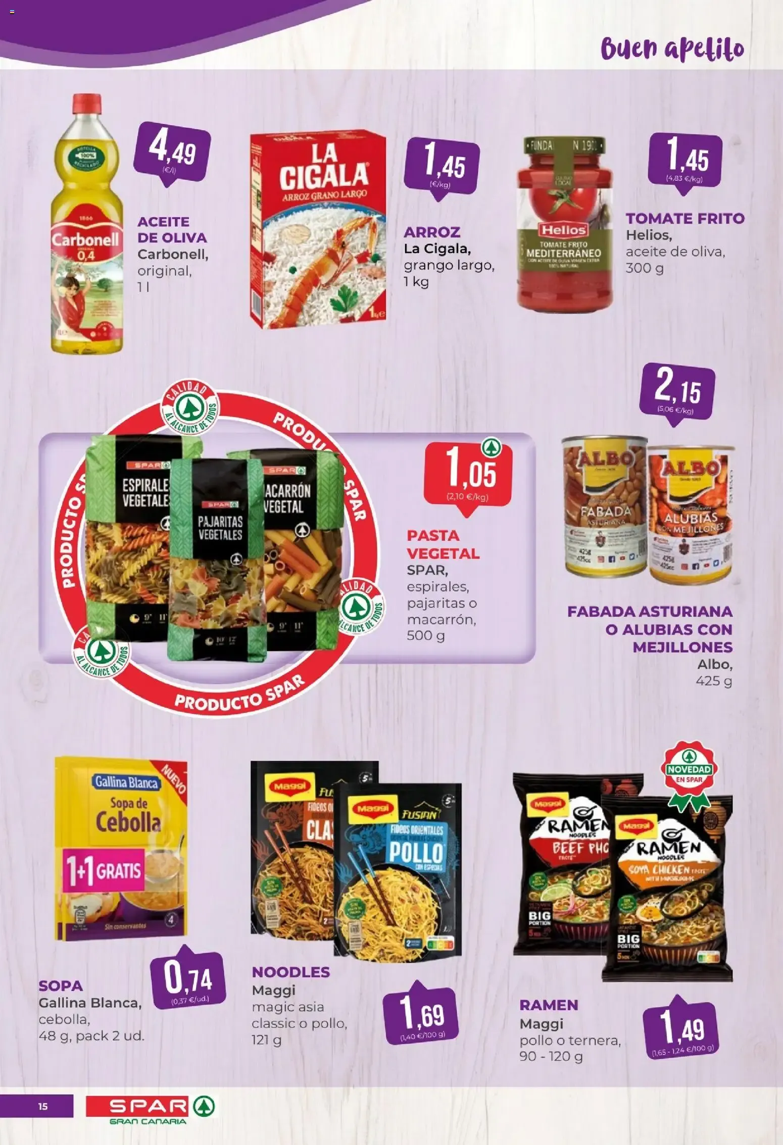 Catálogo de Spar - folleto 29/05/2026 - 11/06/2026 29 de mayo al 11 de junio 2026 - Página 15