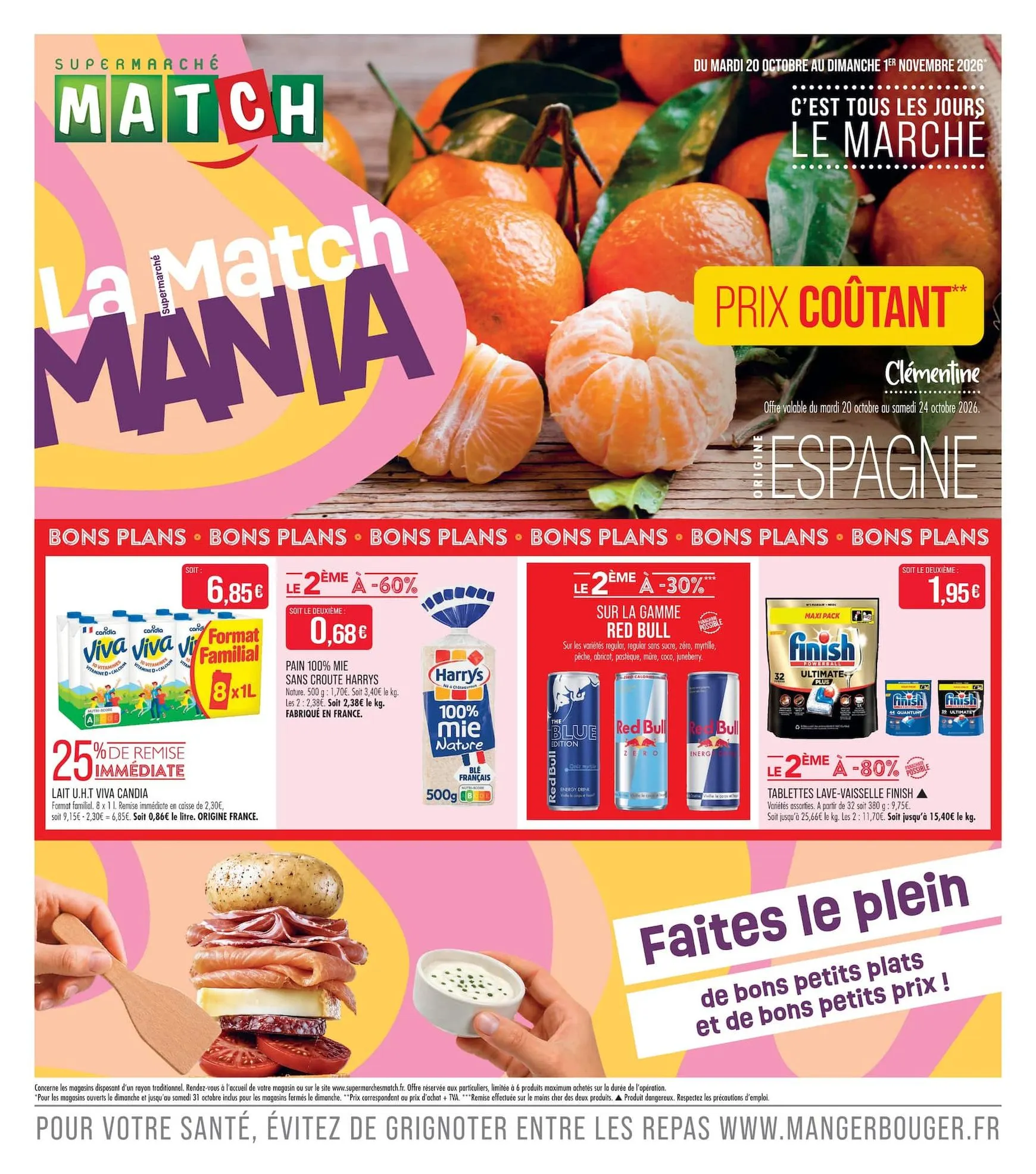 Current Match - La Match Mania leaflet valid from du mardi 20/10/2026 to du dimanche 01/11/2026