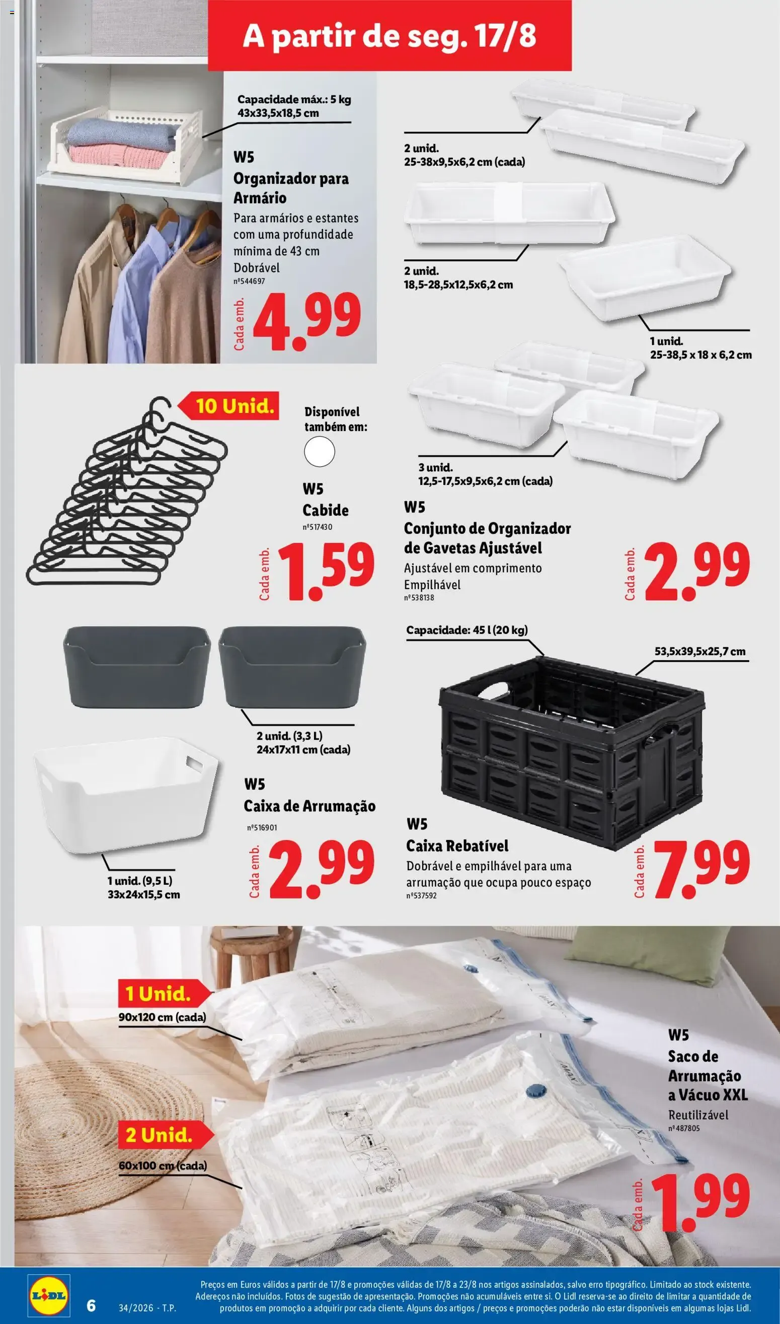 Folheto Lidl Novidades » de 17/08/2026 - 23/08/2026 de 17 de agosto até 23 de agosto 2026 - Pagina 6