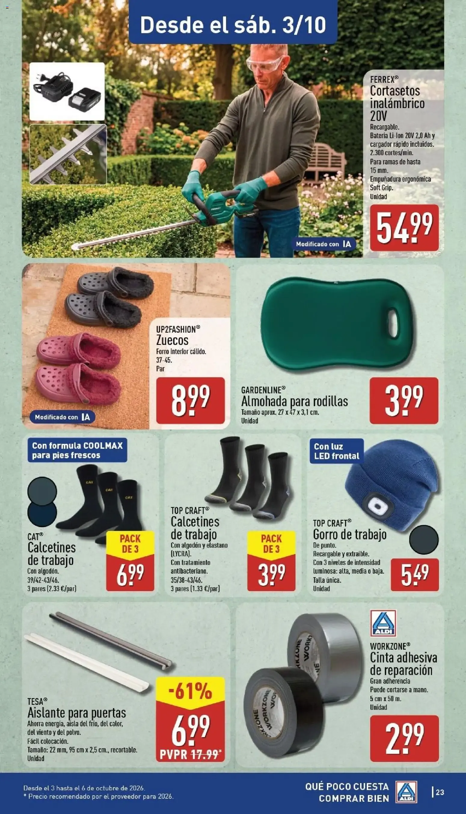 Catálogo de Aldi 28 de septiembre al 4 de octubre 2026 - Página 23