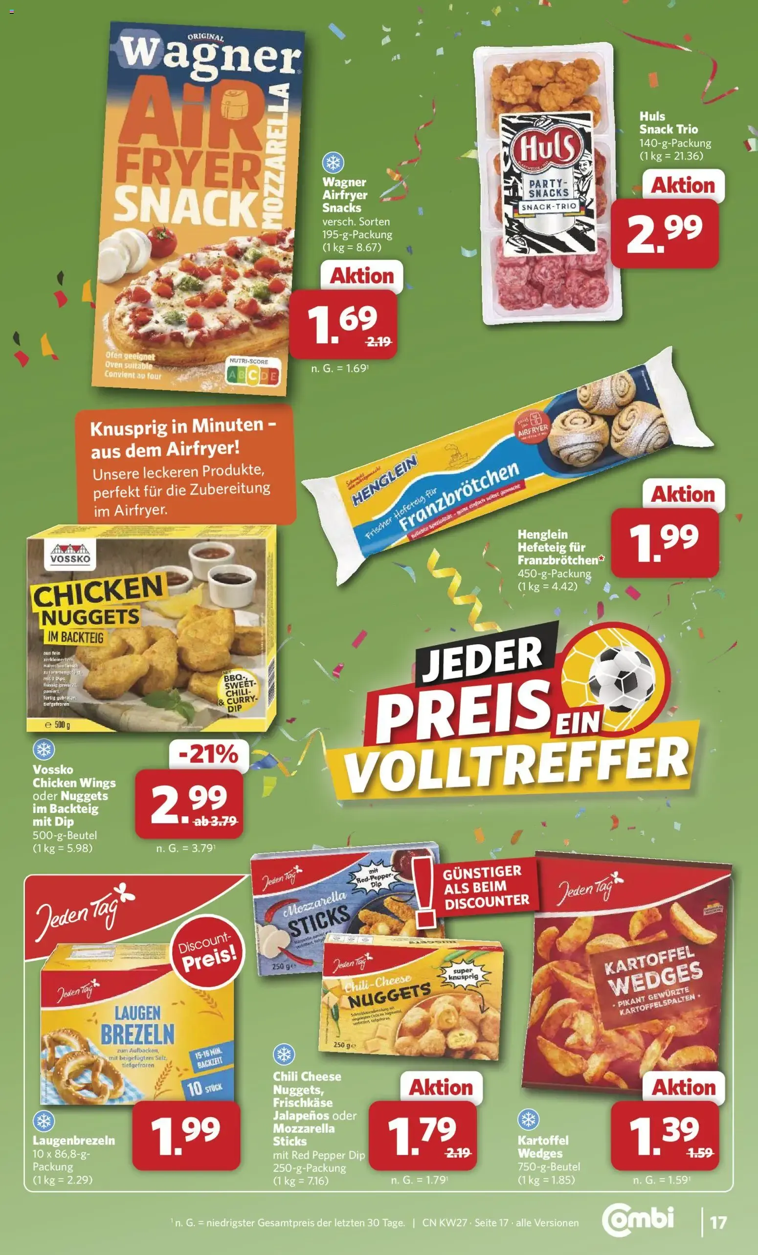 Combi Prospekt (ab 29.06.2026) zum Blättern von 29. Juni bis 4. Juli 2026 - Prospekt seite 17