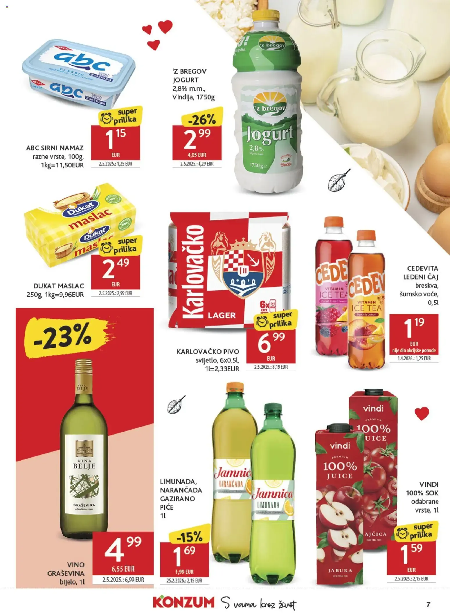 Katalog Konzum Katalog 41/2026 od 7. listopada do 13. listopada 2026. - Pregled Stranica 7