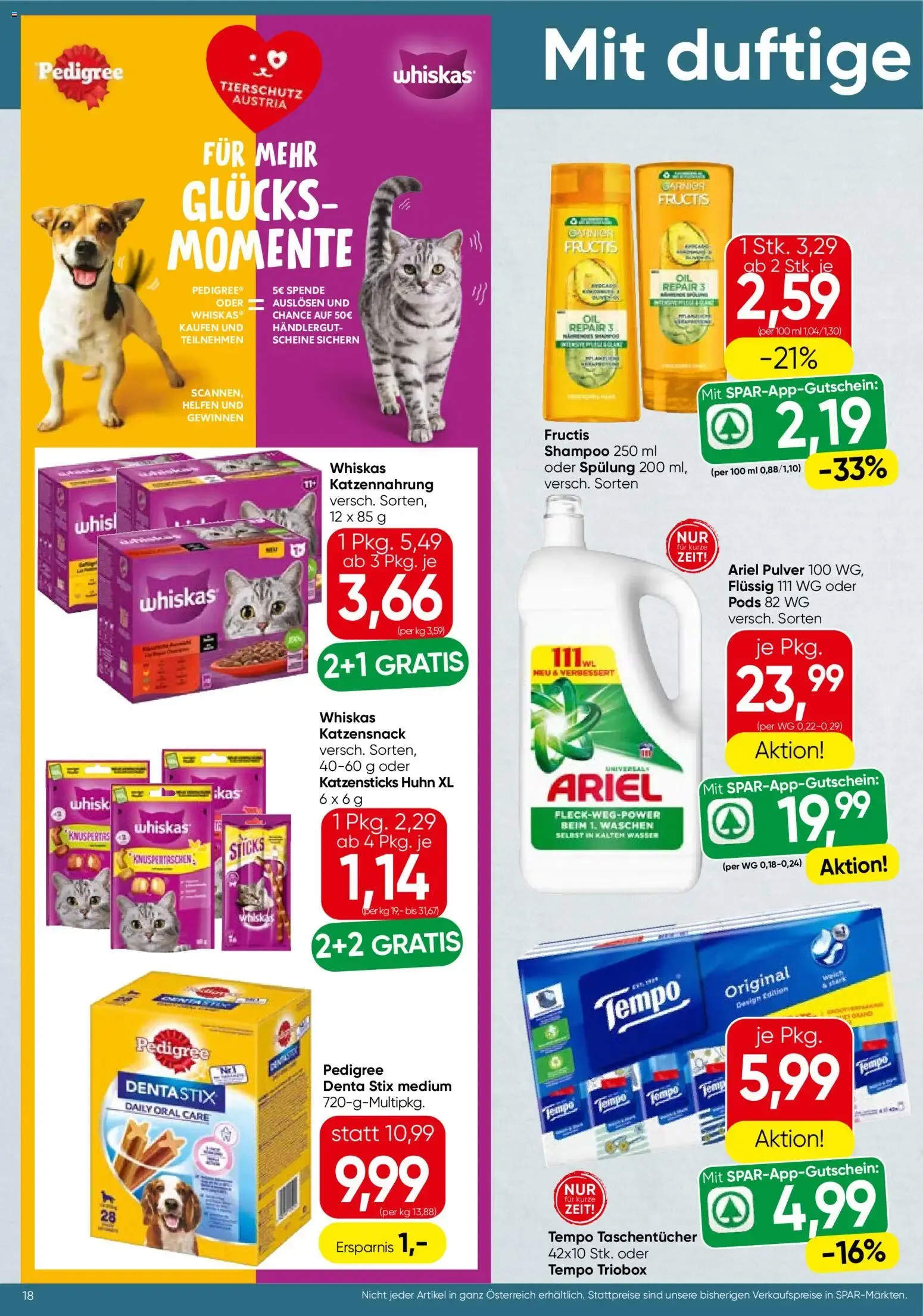 Spar Flugblatt (24.09.2026) - Angebote und Prospekt von 24. September bis 7. Oktober 2026 - Flugblätt seite  18