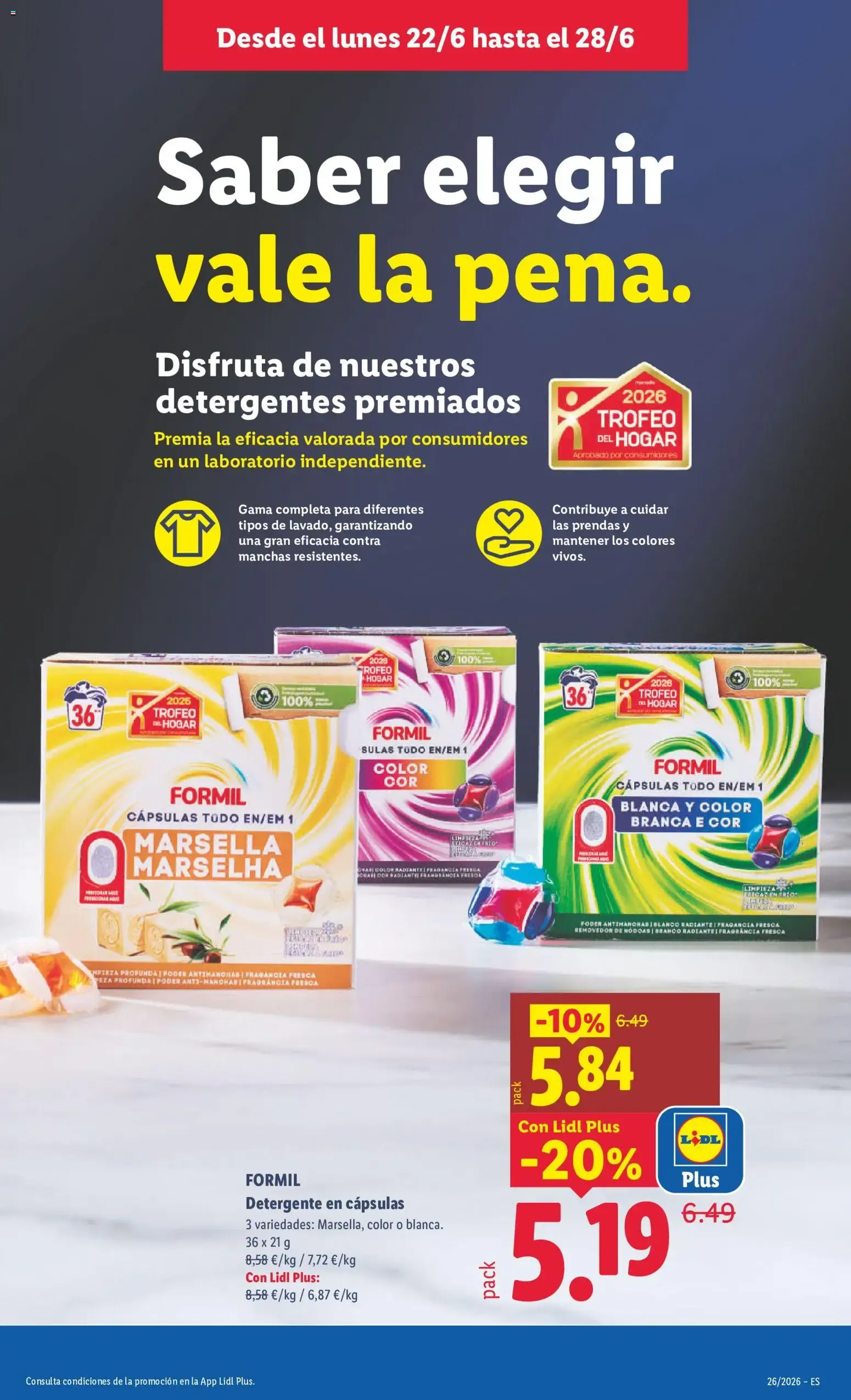 Catálogo de Lidl folleto del 22/06/2026 | Ofertas 22 de junio al 28 de junio 2026 - Página 13