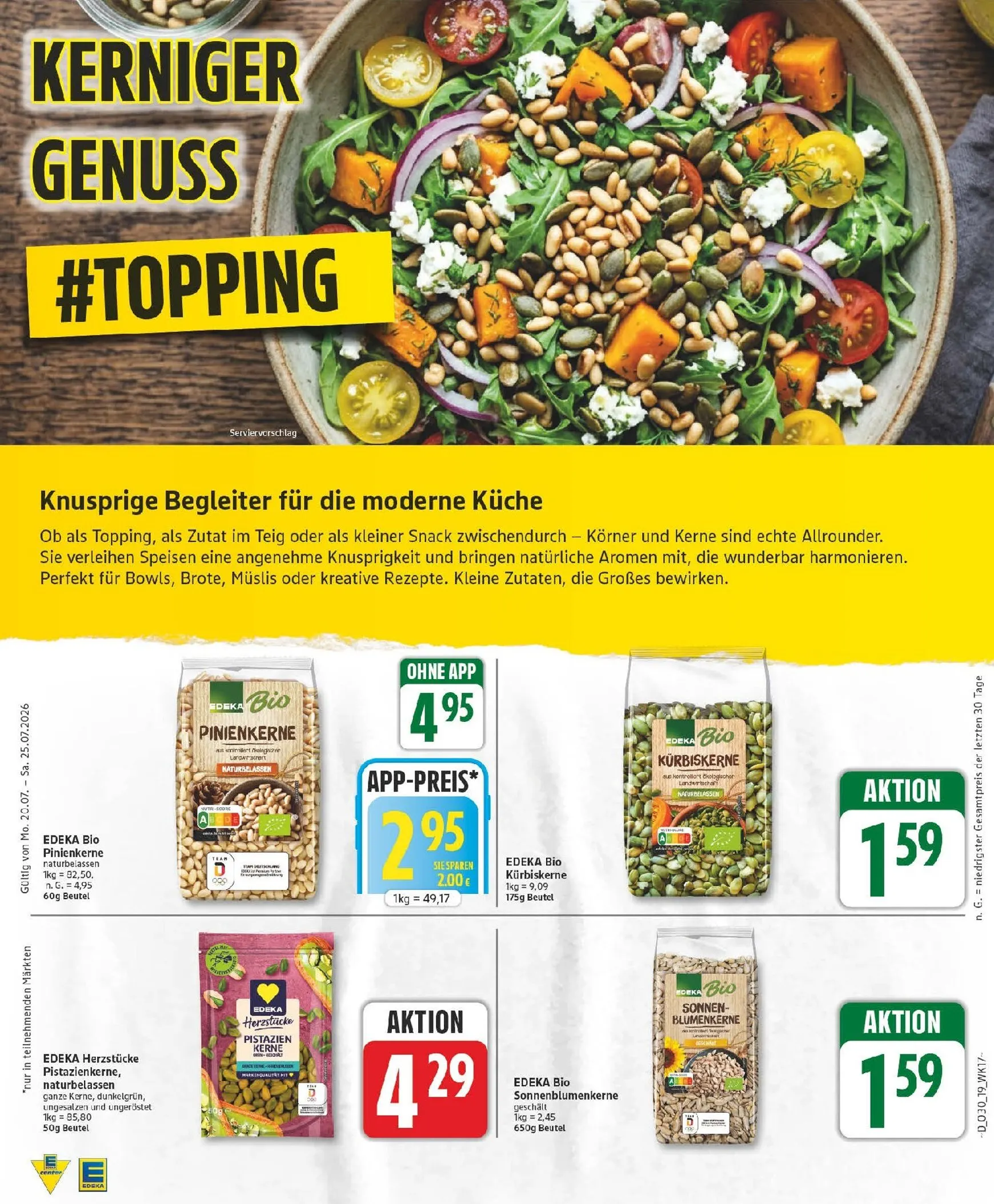 Edeka Prospekt nächste Woche – von Montag 20.07.2026 bis Samstag 25.07.2026 von 20. Juli bis 25. Juli 2026 - Prospekt seite 19