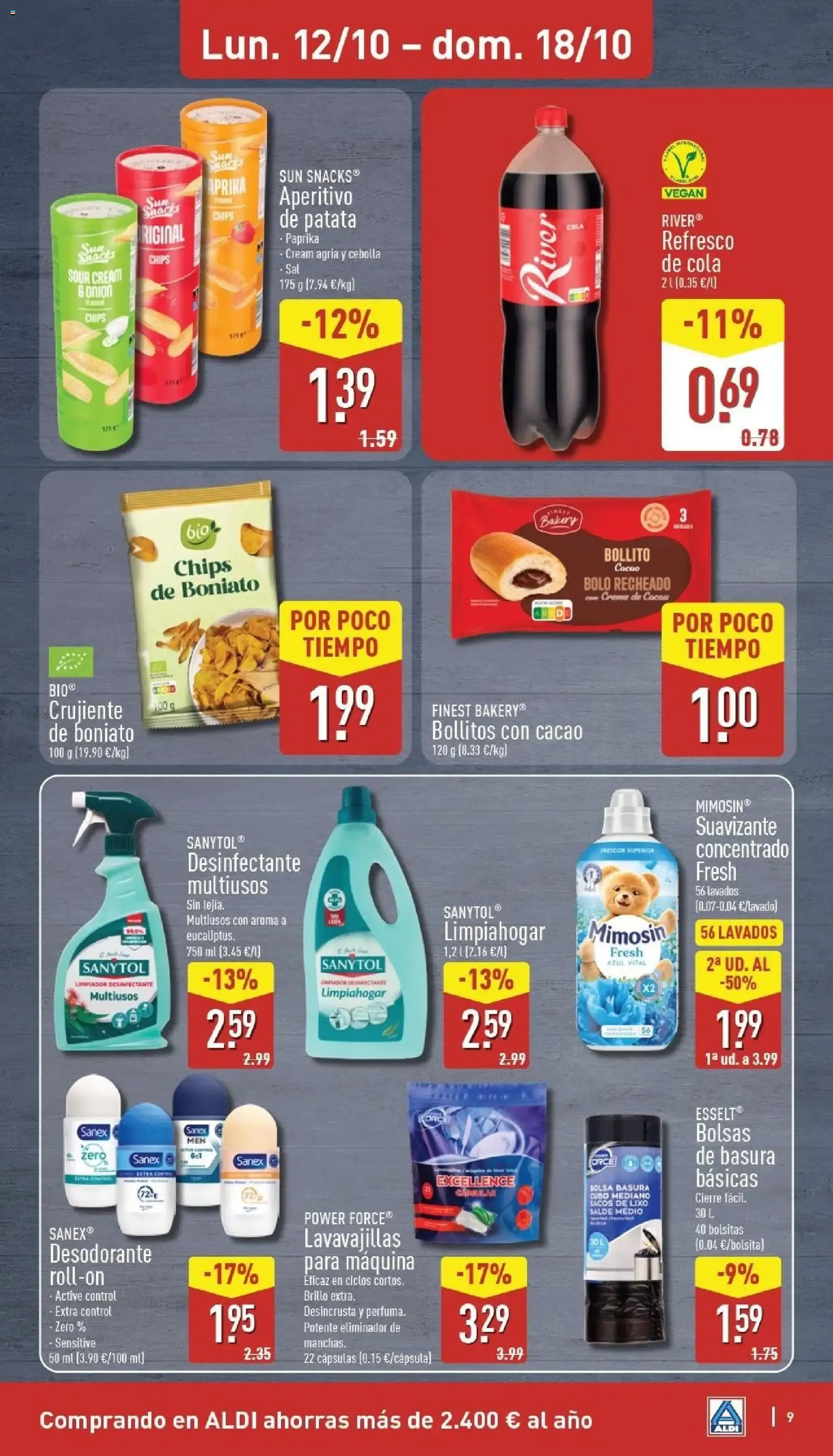 Catálogo de Aldi folleto Baleares del 12/10/2026 | Catálogo 12 de octubre al 18 de octubre 2026 - Página 9