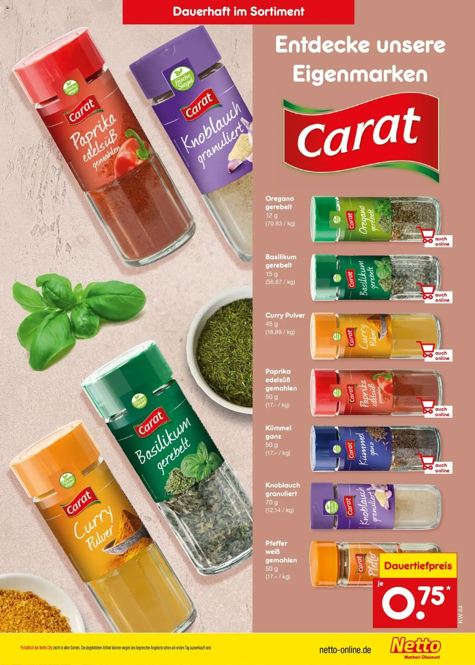 Netto Marken-Discount Prospekt (ab 26.10.2026) » Angebote von 26. Oktober bis 30. Oktober 2026 - Prospekt seite 19