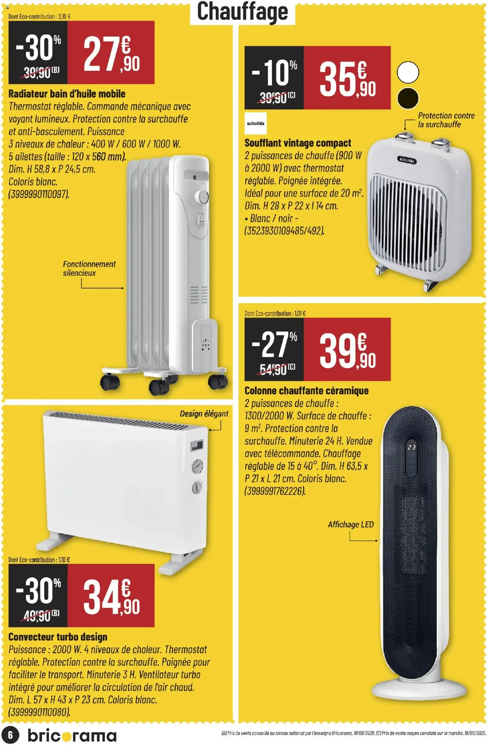 Bricorama catalogue à partir du 26/08/2026 - promo en ligne du 26 août au 6 septembre 2026 - Catalogue page 6