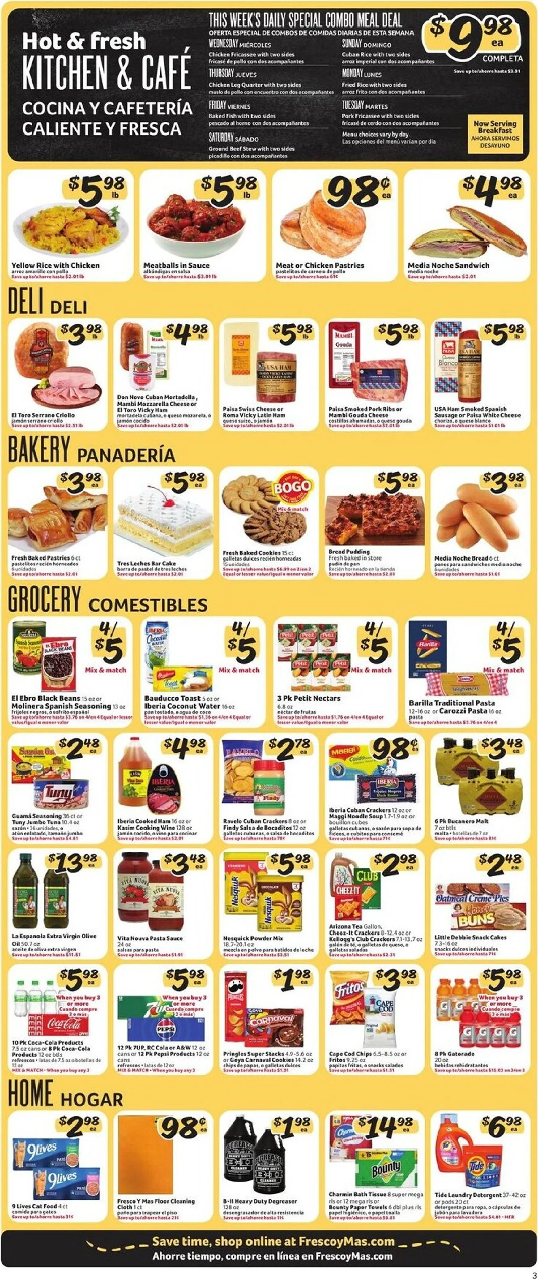 Weekly ad Current Fresco y Más leaflet valid from Wednesday 07/15/2026 to Tuesday 07/21/2026 from July 15 to July 21 2026 - Page 4