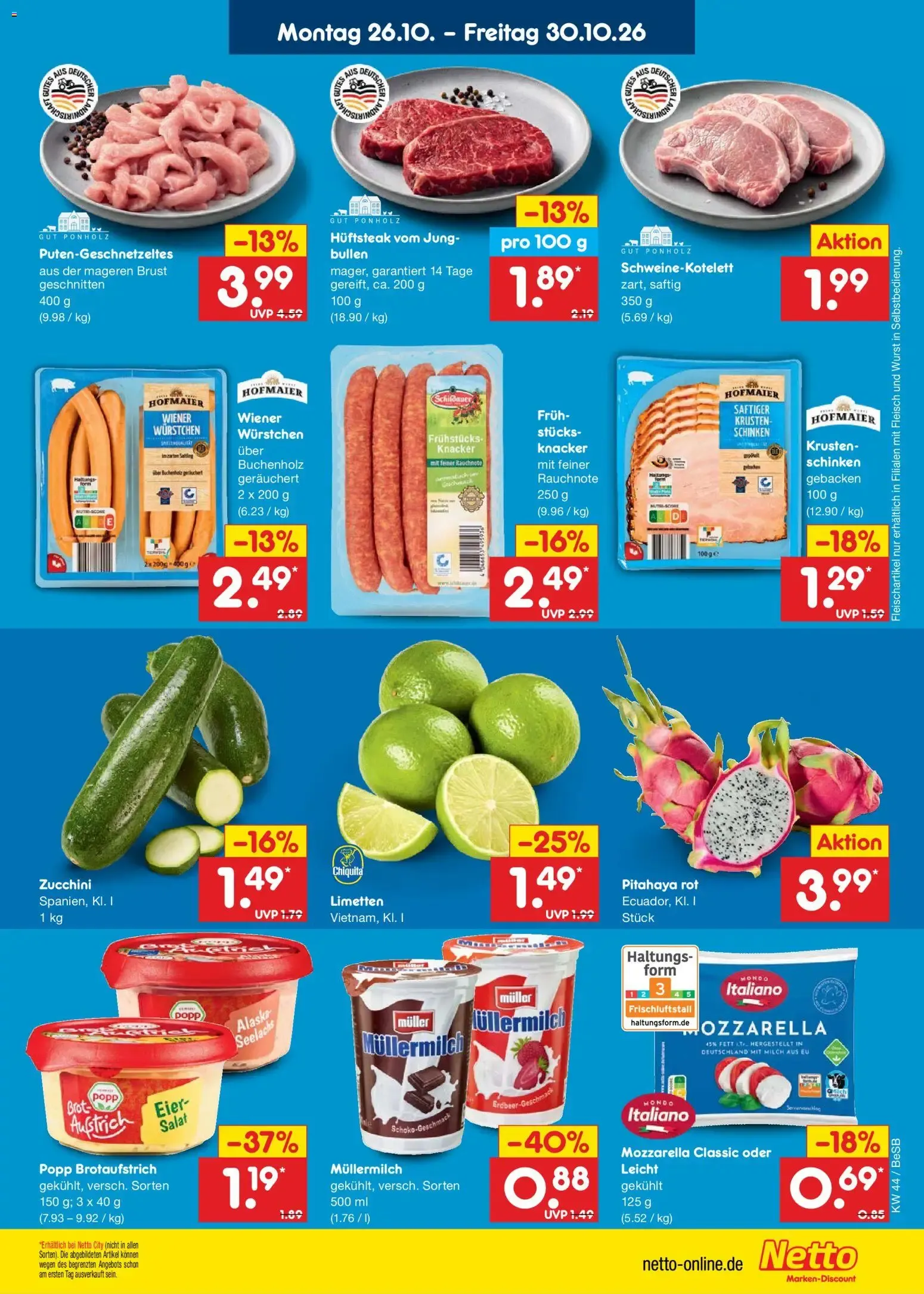 Netto Marken-Discount Prospekt (ab 26.10.2026) » Angebote von 26. Oktober bis 30. Oktober 2026 - Prospekt seite 7