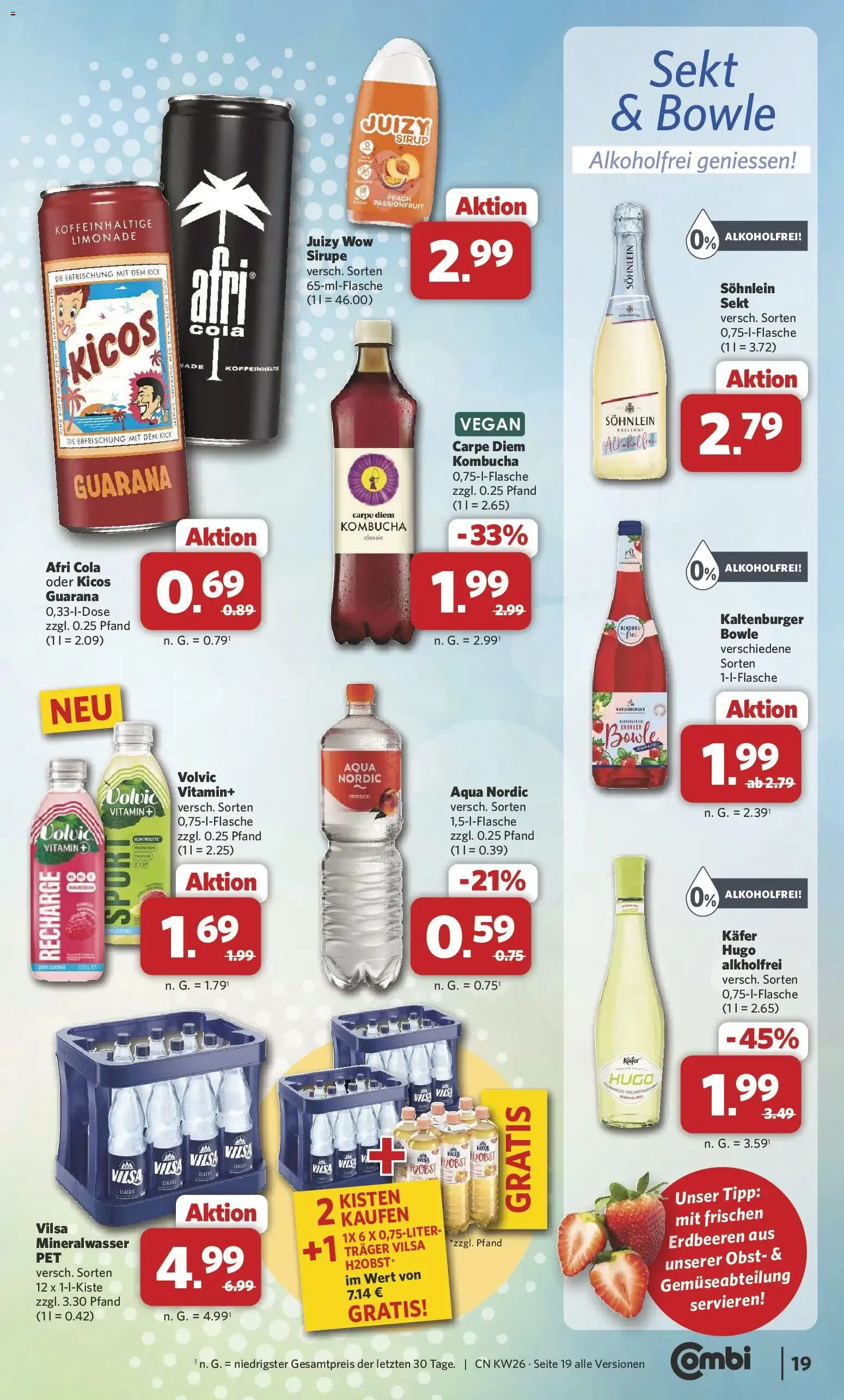 Combi Prospekt (ab 22.06.2026) zum Blättern von 22. Juni bis 27. Juni 2026 - Prospekt seite 22