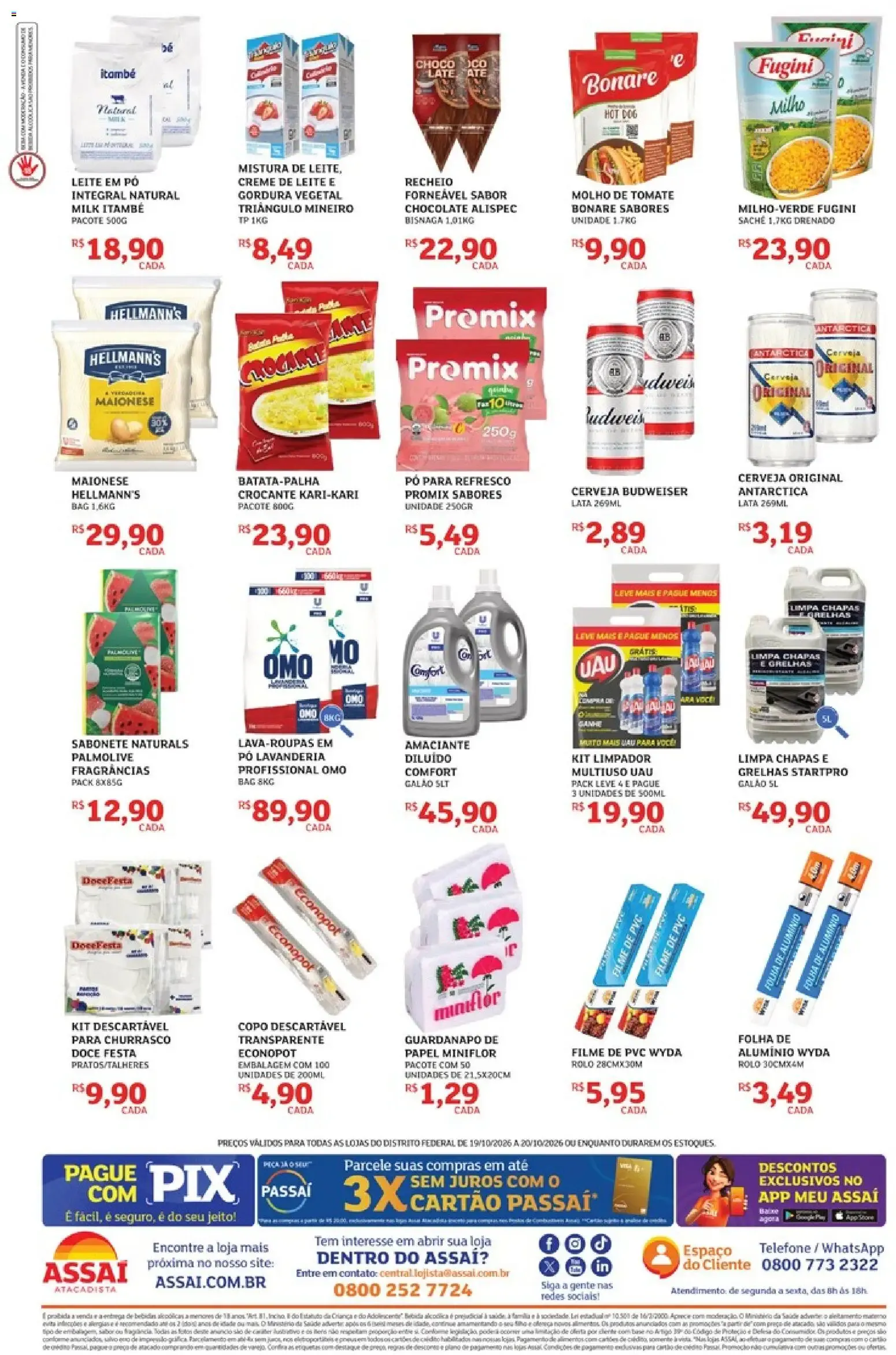Encarte de Assaí Atacadista - Especial do Comerciante 19 de outubro até 20 de outubro 2026 - Pagina 2