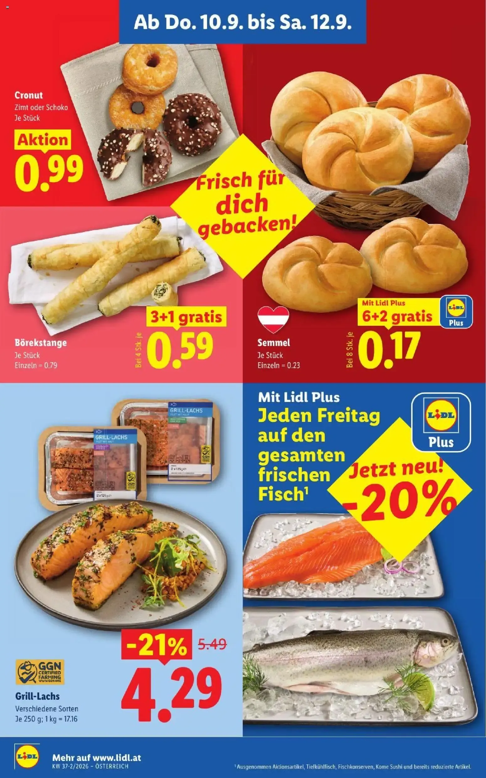 Lidl - Flugblatt ab 10.09.2026 - Angebote ab donnerstag von 10. September bis 12. September 2026 - Flugblätt seite 6
