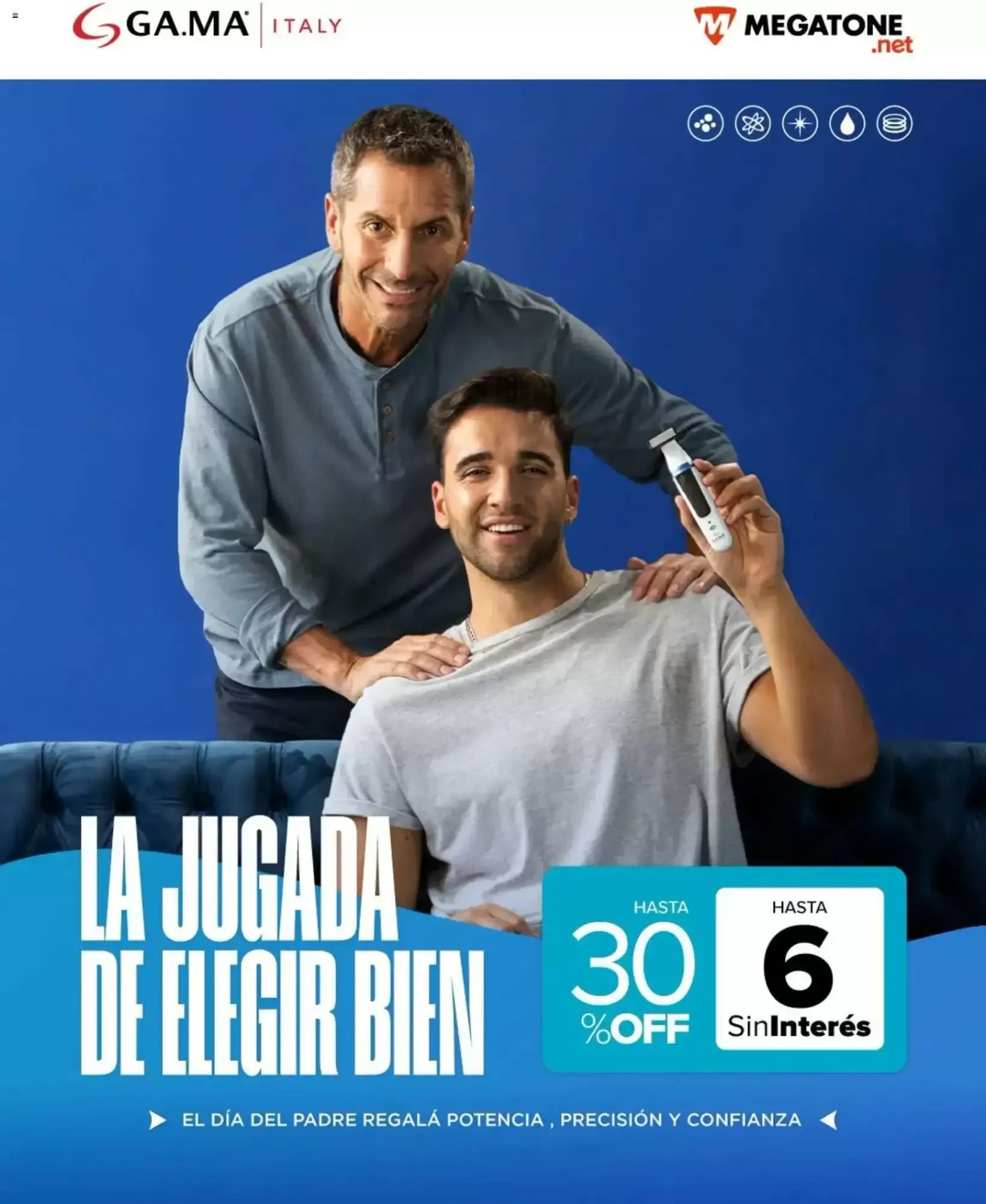 Ofertas de Megatone: Día del Padre - La Jugada de Elegir Bien 16 de junio al 3 de julio 2026 - Página 1 del catálogo