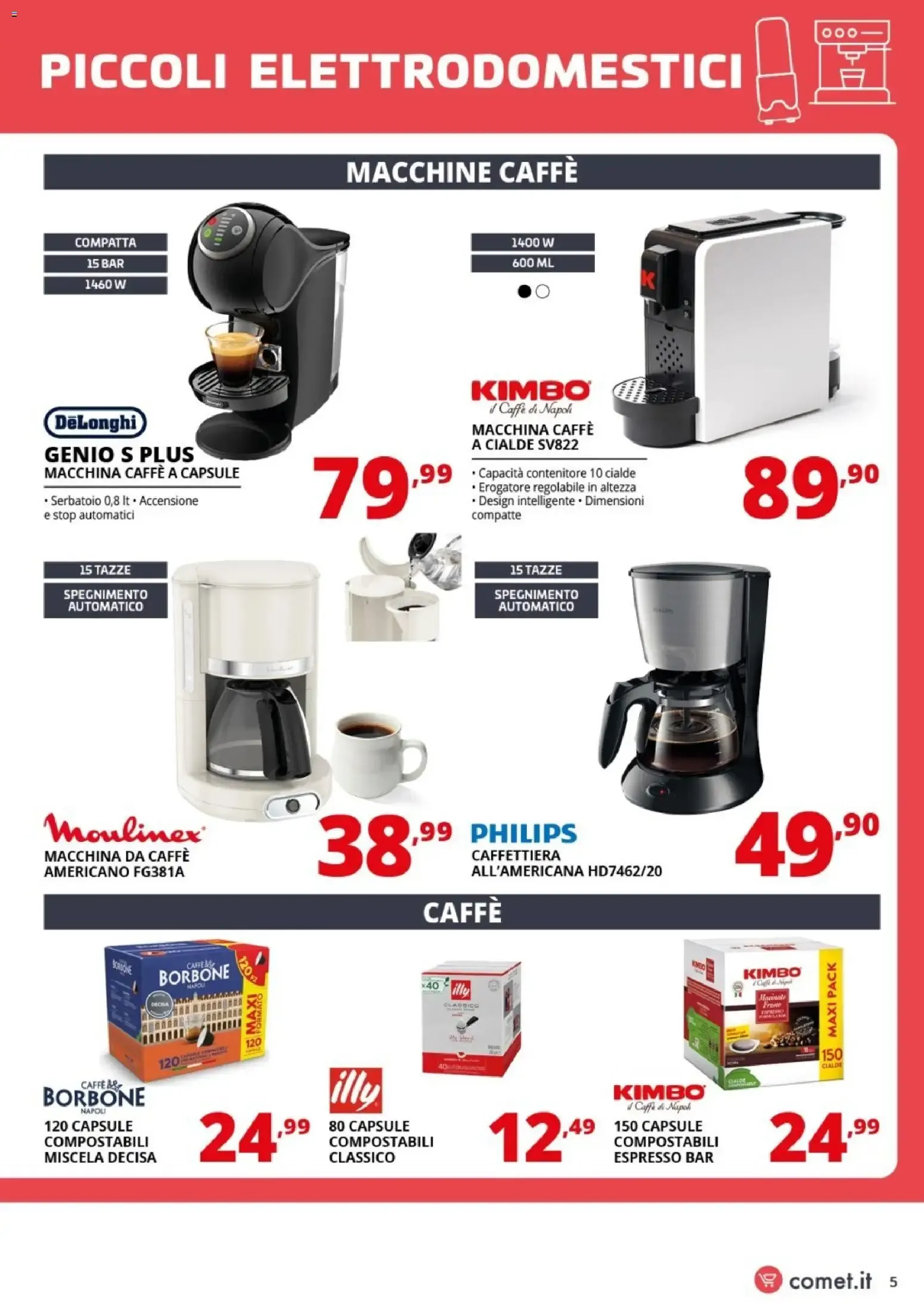 Nuovo Piccoli Elettrodomestici Caffè e Cucina dal 09/06/2026 > offerte anteprima 🛍️ da 9 giugno a 17 giugno di 2026 - Pagina del volantino 5