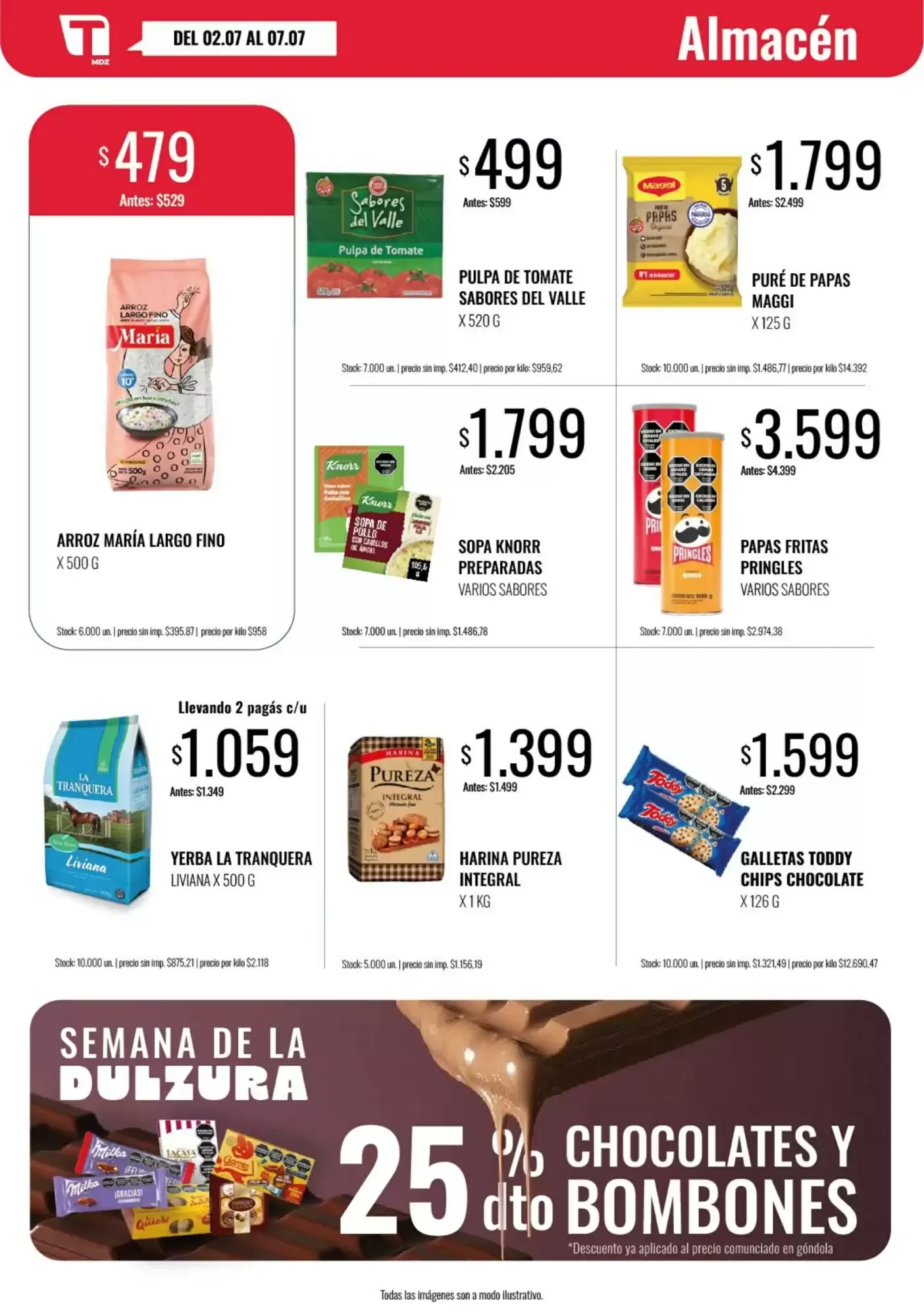 Ofertas de Catálogo Supermercados Tadicor semana 27 2 de julio al 7 de julio 2026 - Página 4 del catálogo