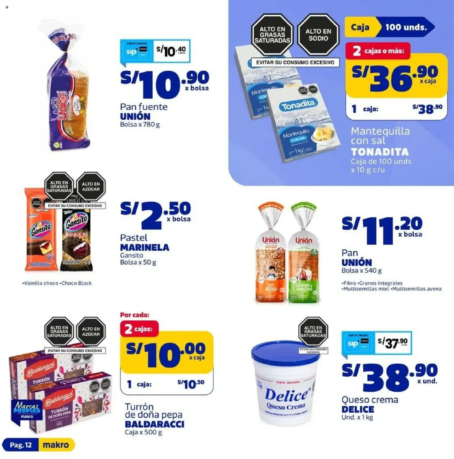 Catalogo de Makro Ahorro: El aliado para tu negocio 13 de agosto al 26 de agosto 2026 - Pag 12