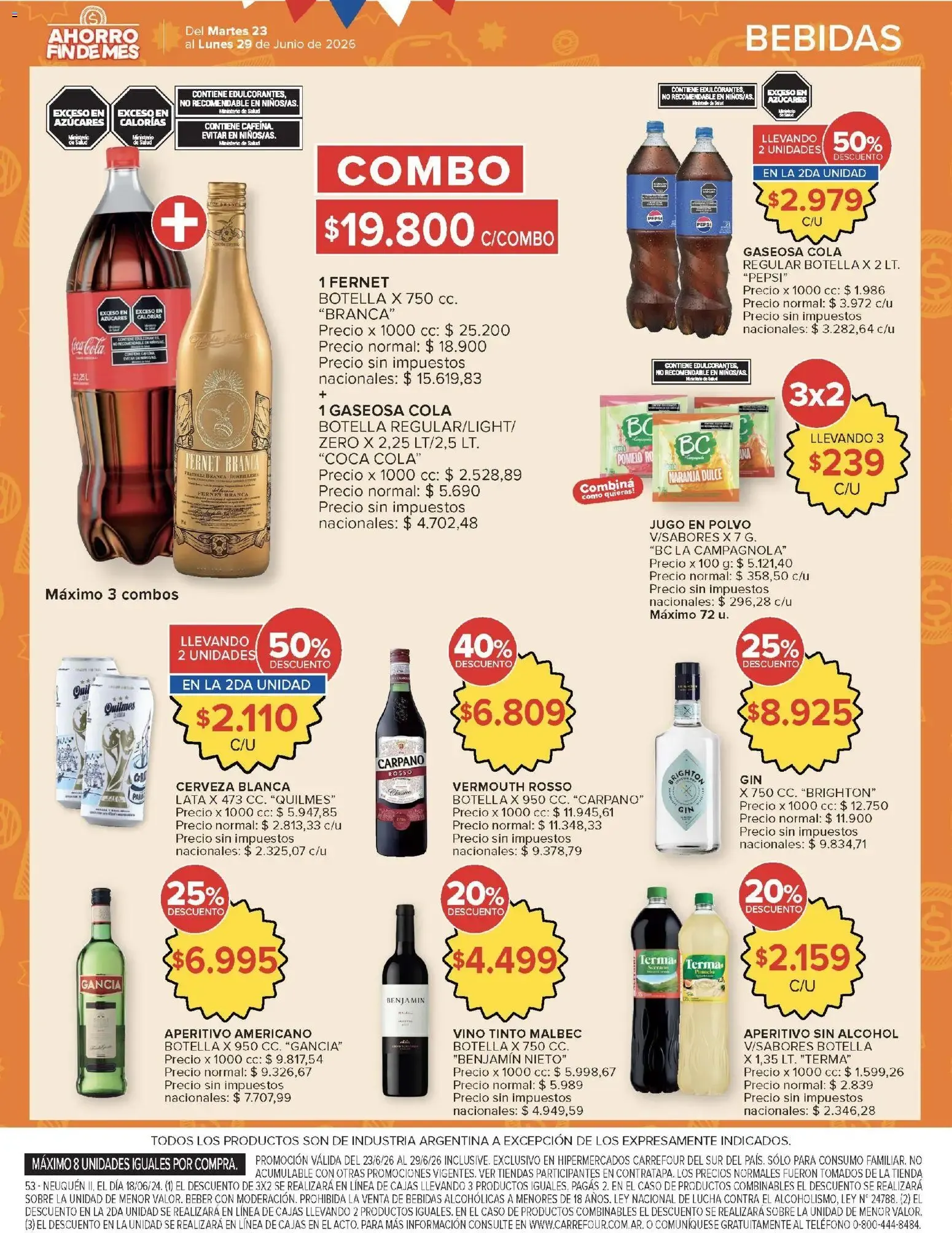 Ofertas de Carrefour: Ofertas de Hiper y Market - Ahorro Fin de Mes 23 de junio al 29 de junio 2026 - Página 13 del catálogo