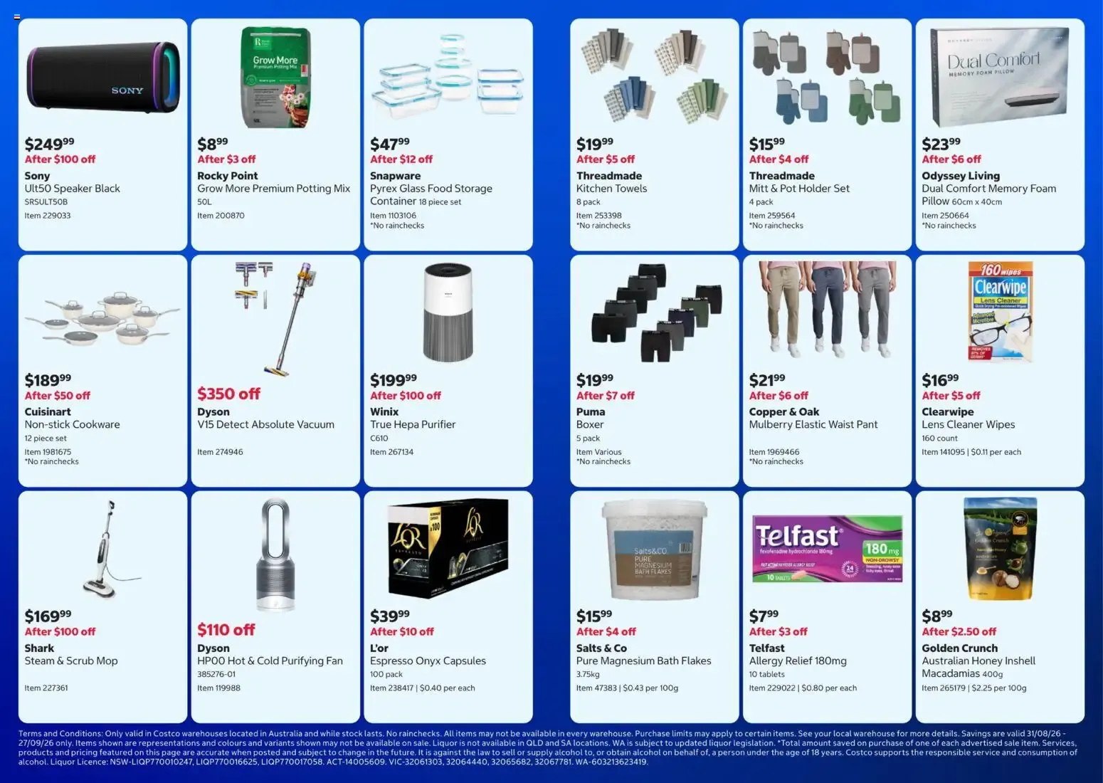 Costco In-Warehouse Savings - Catalogue valid from 31 August to 27 September 2026 - page 3