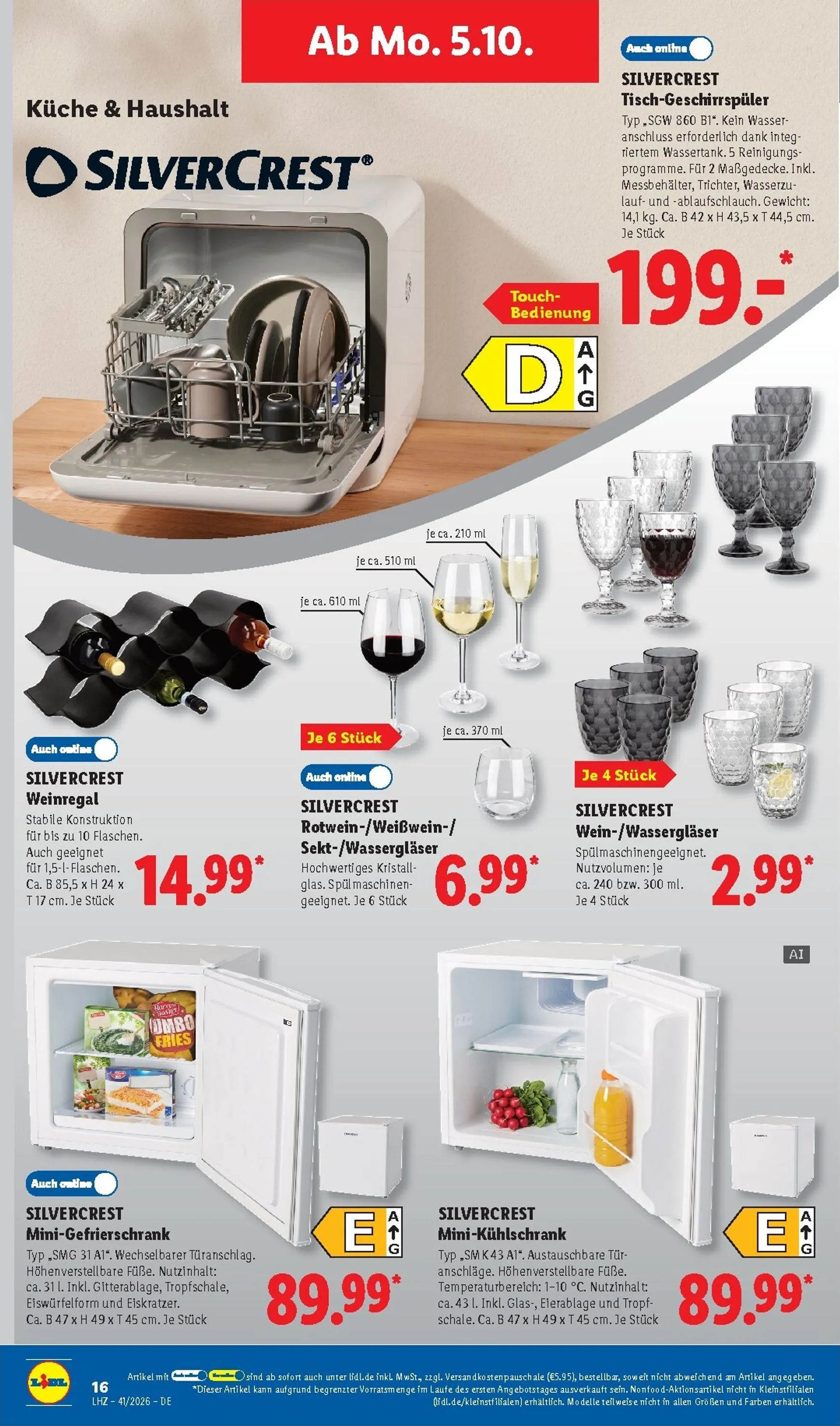 Lidl - Lohnt sich. von 5. Oktober bis 10. Oktober 2026 - Prospekt seite 8