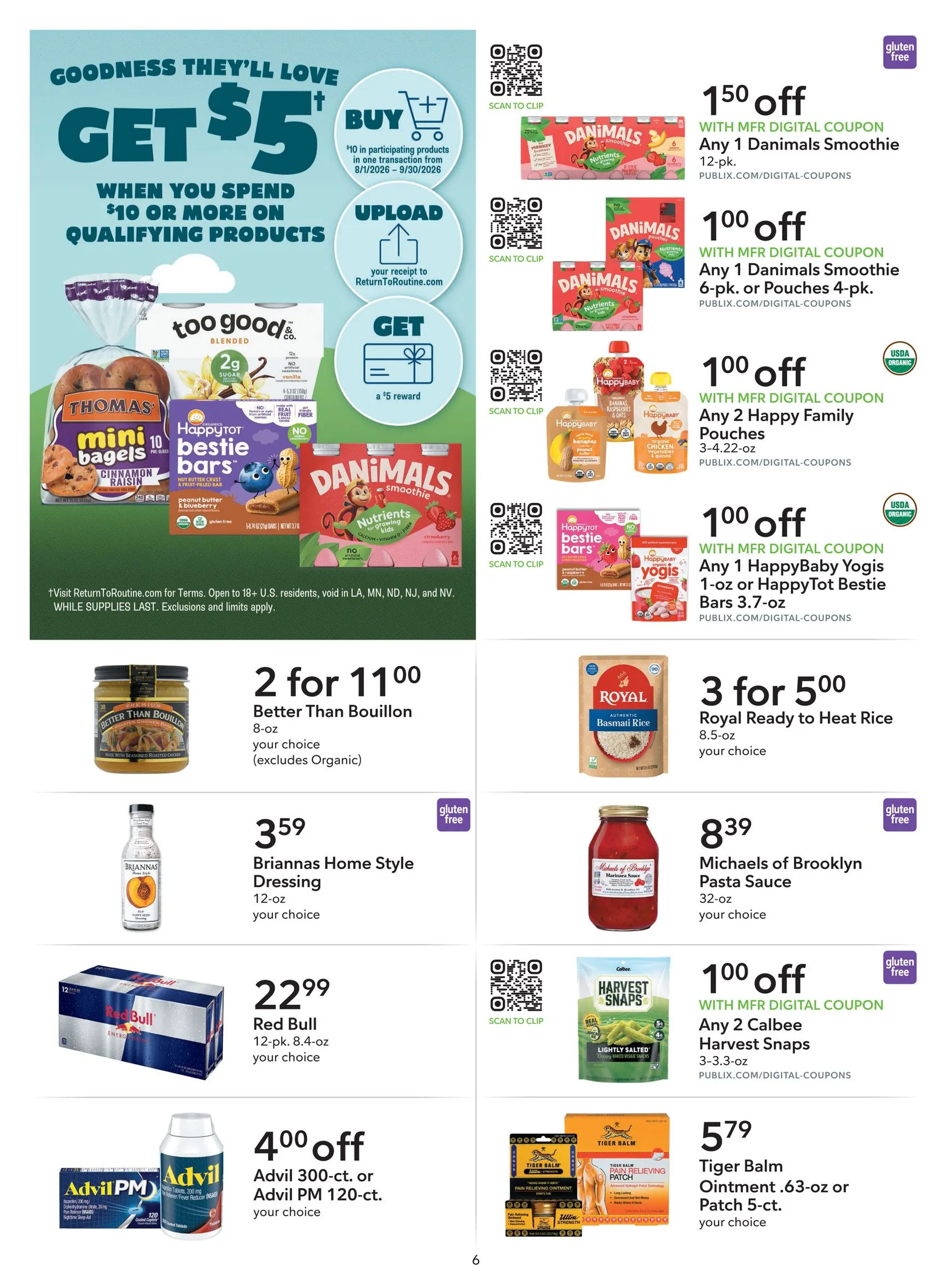 Weekly ad Future Publix - Extra Savings flyer valid from Thursday 09/10/2026 to Wednesday 09/23/2026 from September 10 to September 23 2026 - Page 6