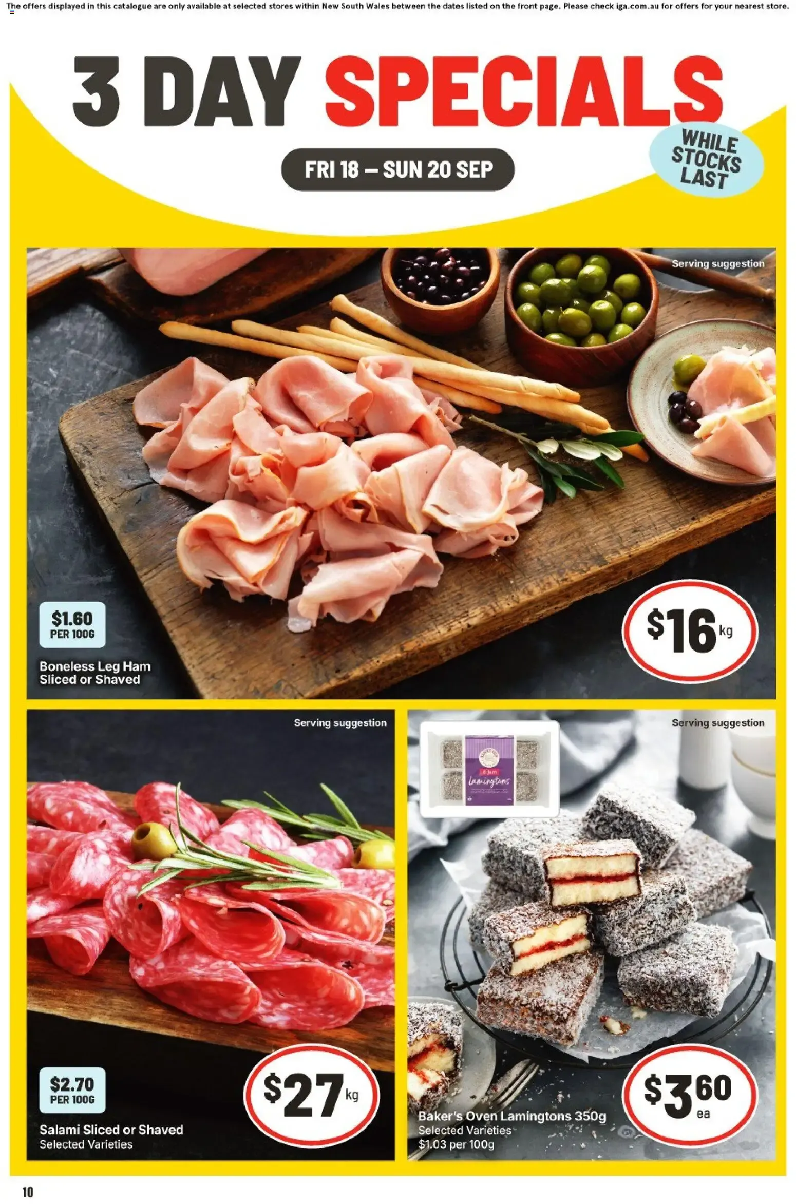 3 DAY SPECIALS - Catalogue valid from 18 September to 20 September 2026 - page 2