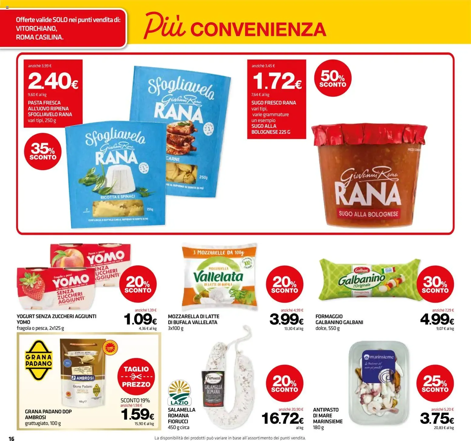 Superconti volantino dal 30/07/2026 - online Offerte da 30 luglio a 12 agosto di 2026 - Pagina del volantino 16