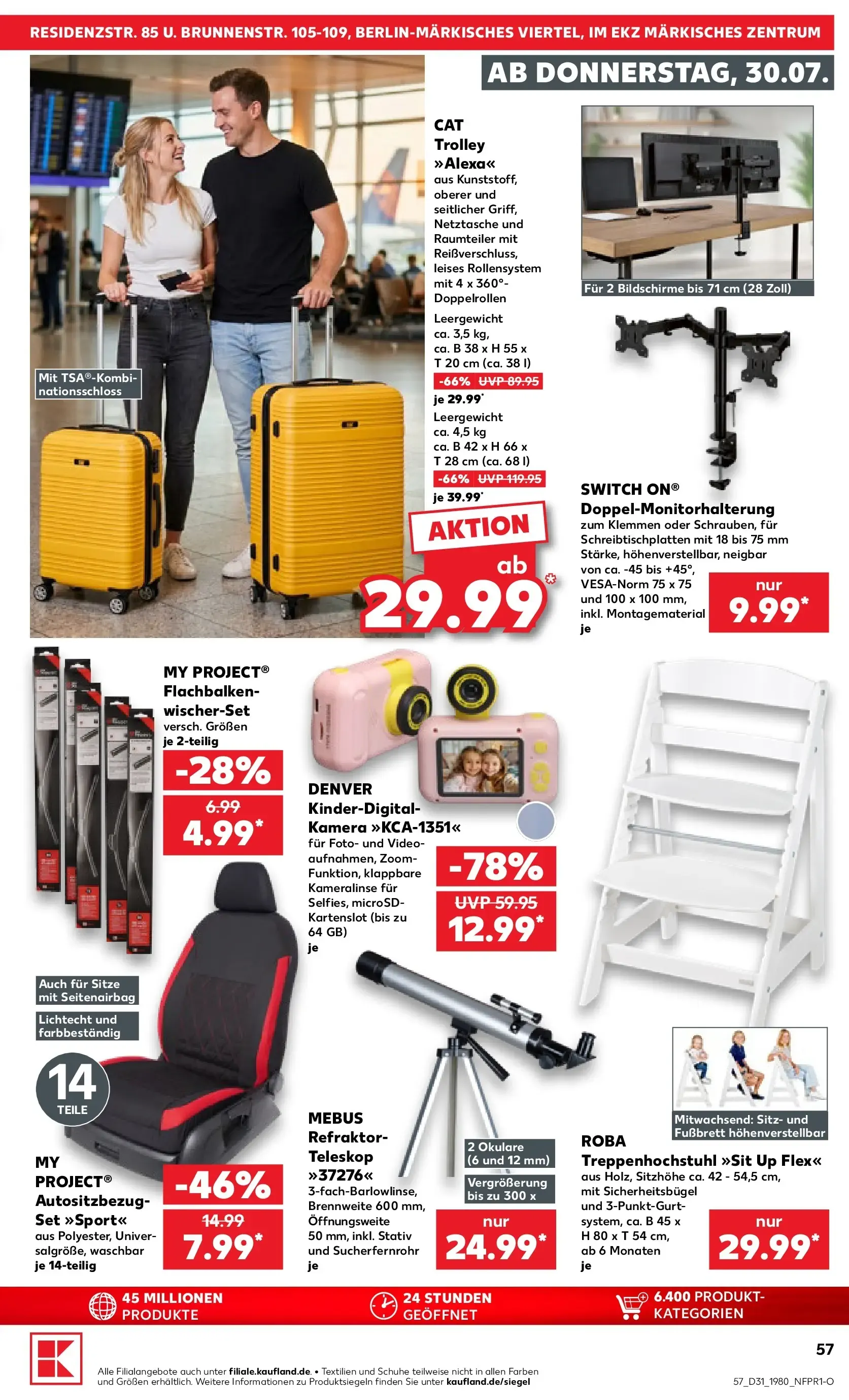 Prospekt Kaufland ab 30.07.2026 » Angebote Online zum Blättern von 30. Juli bis 5. August 2026 - Prospekt seite 57