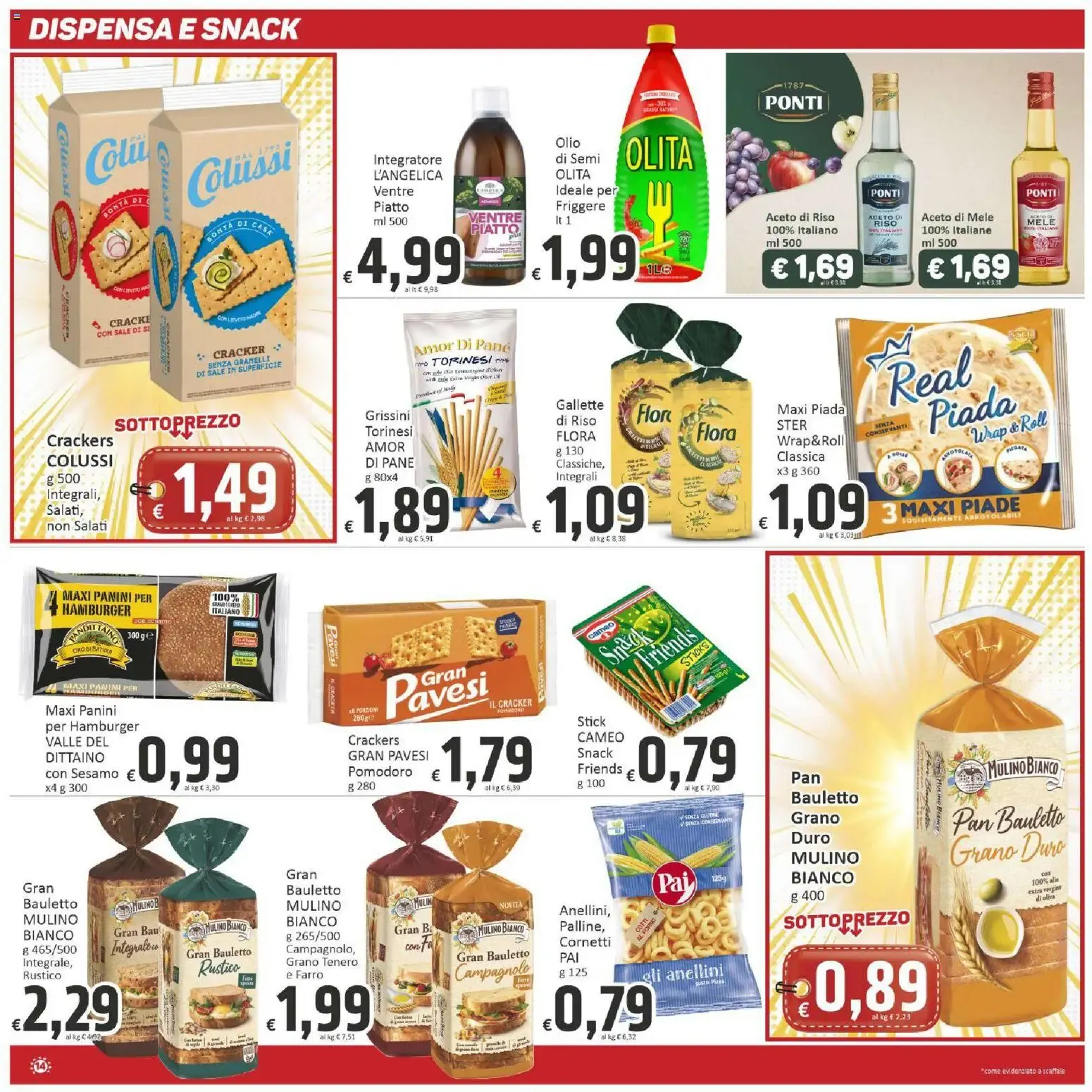 Nuovo Paghi Poco volantino dal 31/07/2026 > offerte anteprima 🛍️ da 31 luglio a 10 agosto di 2026 - Pagina del volantino 14