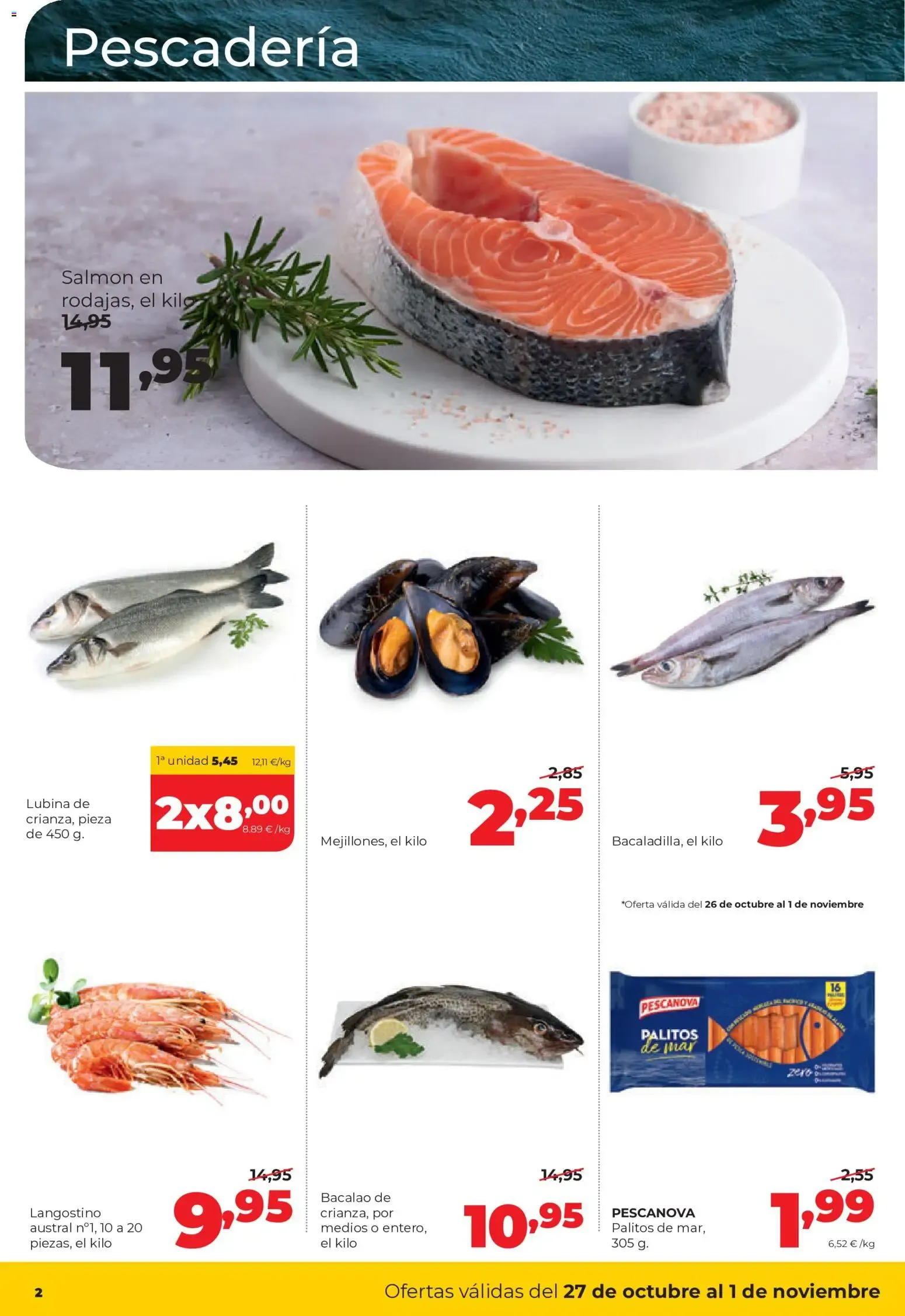 Catálogo de Alimerka folleto >> 26/10 - 01/11/2026 (catálogo) 26 de octubre al 1 de noviembre 2026 - Página 2