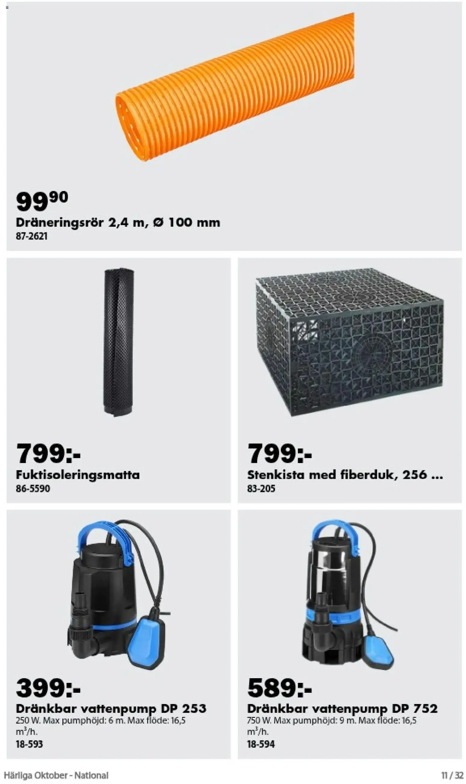 Biltema från 25 september till 22 oktober 2026 - Reklamblad sidor 11