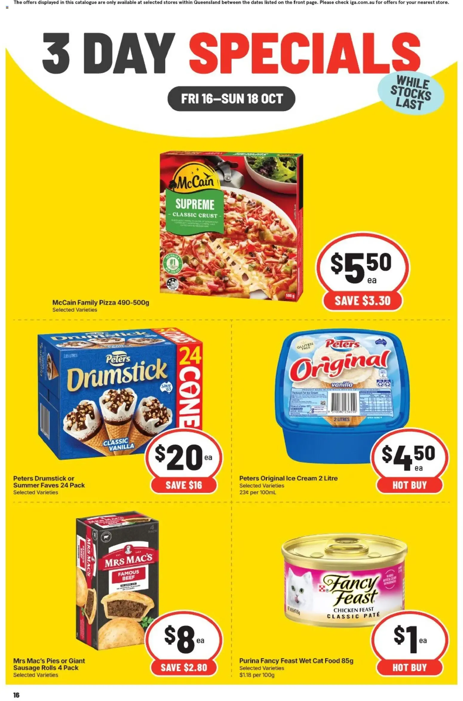 3 DAY SPECIALS - Catalogue valid from 16 October to 18 October 2026 - page 4