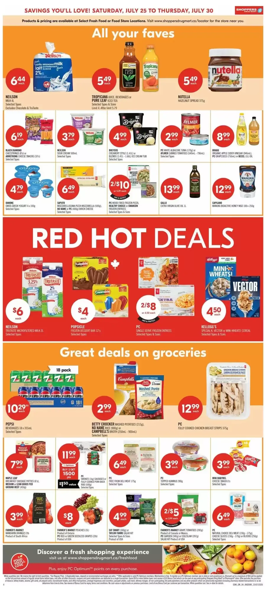 Shoppers Drug Mart flyer week 30 from July 25 to July 30 2026 - flyer page 6