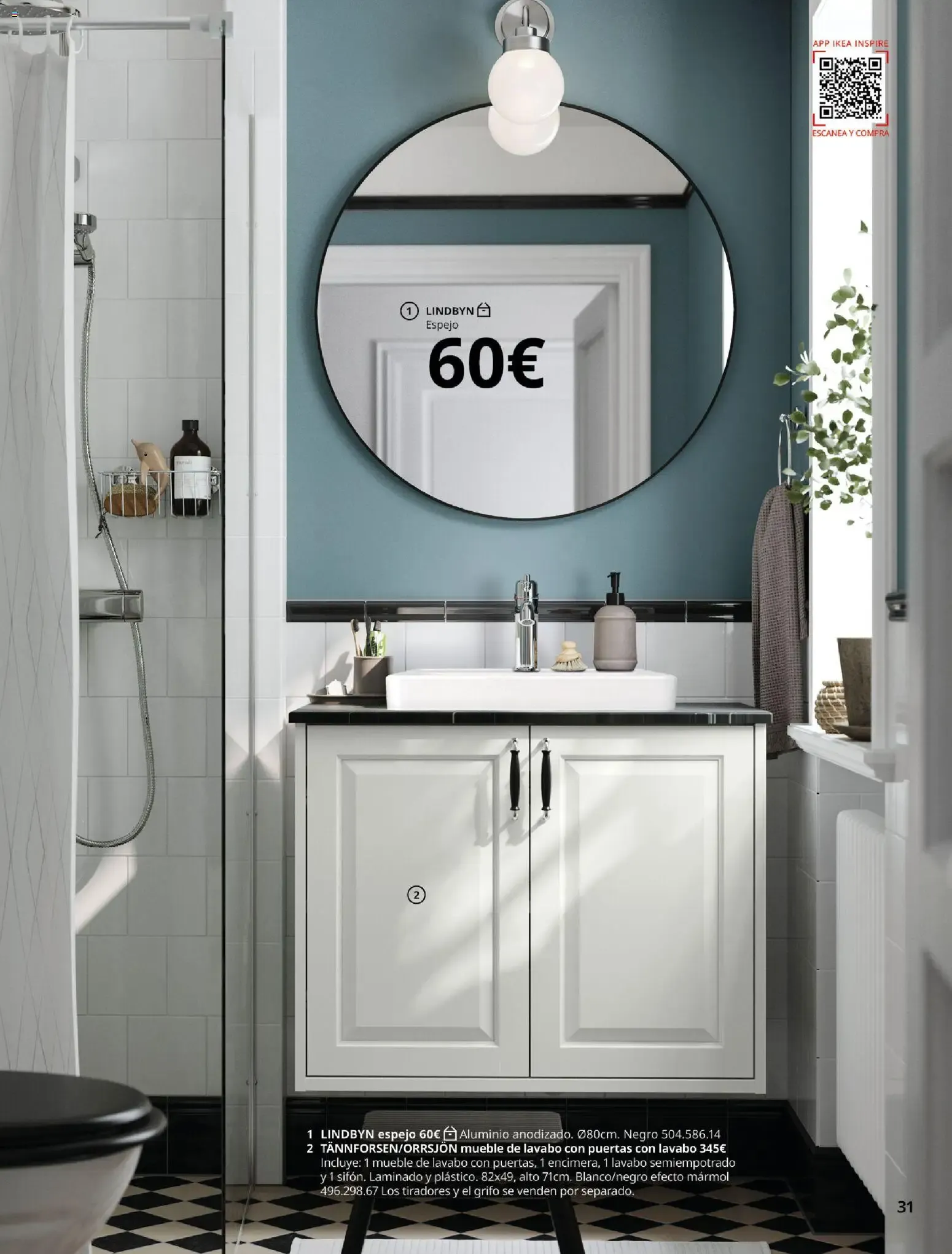 Catálogo de GUÍA DE COMPRA Muebles para el baño 1 de septiembre al 31 de enero 2027 - Página 31