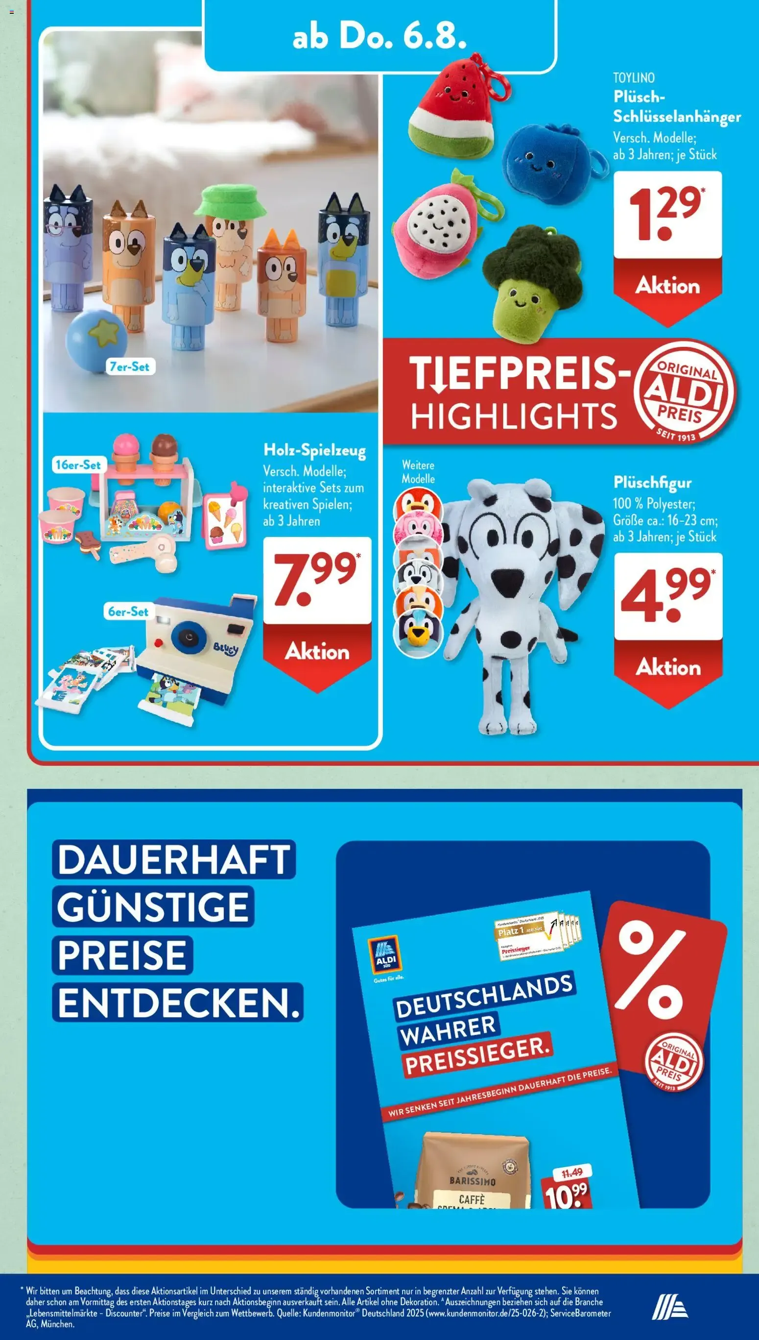 Aldi Süd Tiefpreis-Highlight von 3. August bis 8. August 2026 - Prospekt seite 9