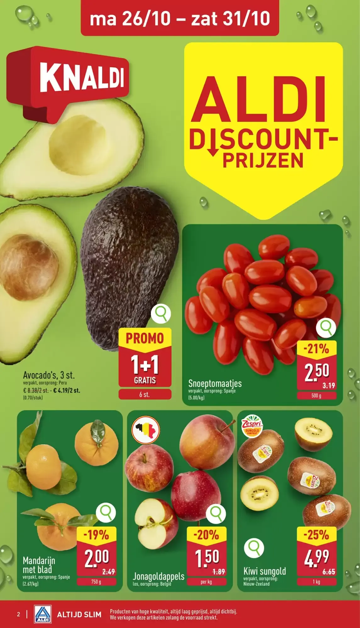 ALDI Folder 26/10 - 31/10 van 26 oktober tot 31 oktober 2026 - folder pagina 2