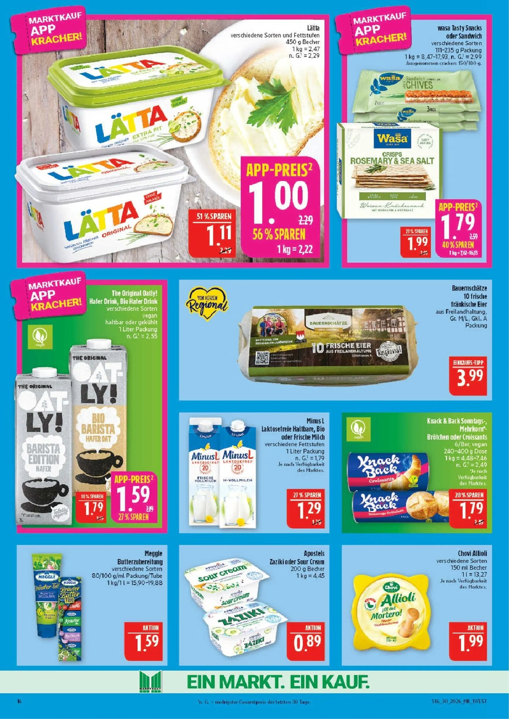 Marktkauf Prospekt – von Montag 20.07.2026 bis Samstag 25.07.2026 von 20. Juli bis 25. Juli 2026 - Prospekt seite 16