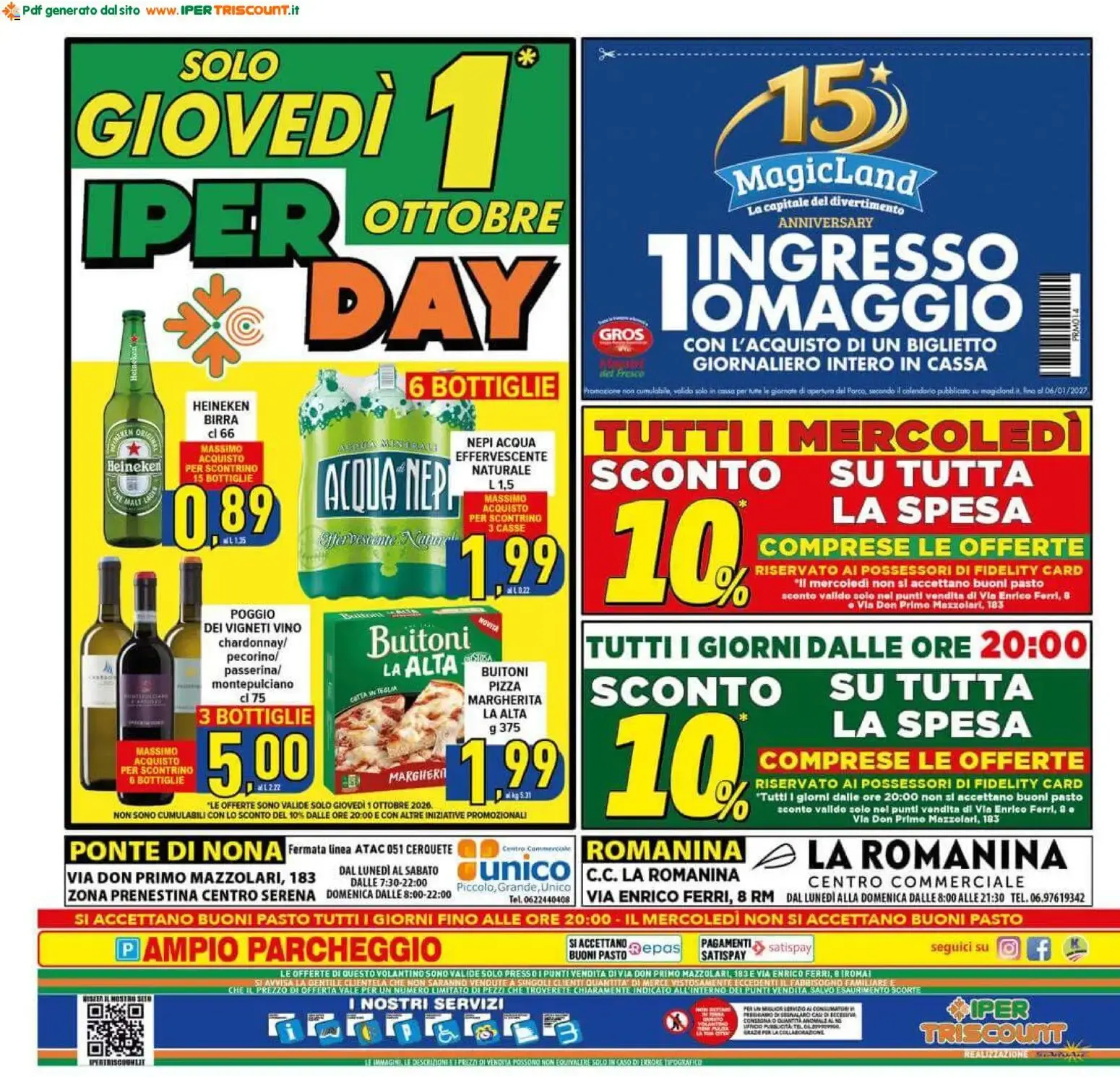 Ipertriscount volantino dal 23/09/2026 - online Offerte da 23 settembre a 1 ottobre di 2026 - Pagina del volantino 20