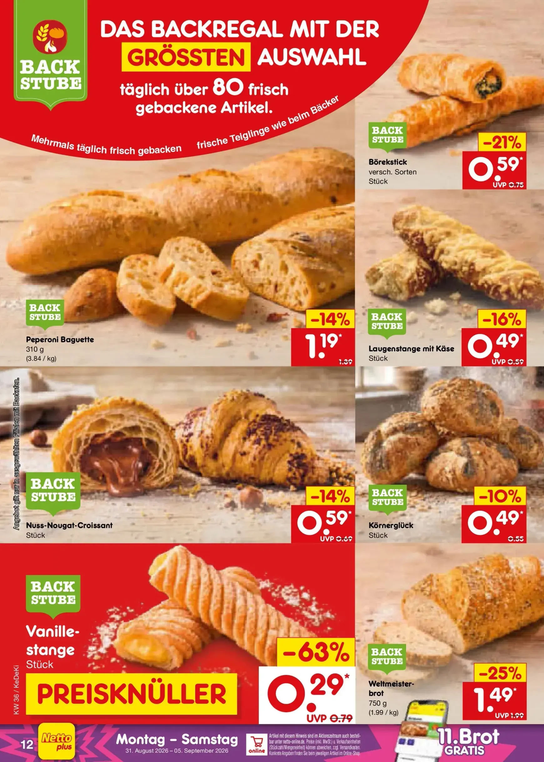 Netto Marken Discount Prospekt – von Montag 31.08.2026 bis Samstag 05.09.2026 von 31. August bis 5. September 2026 - Prospekt seite 17