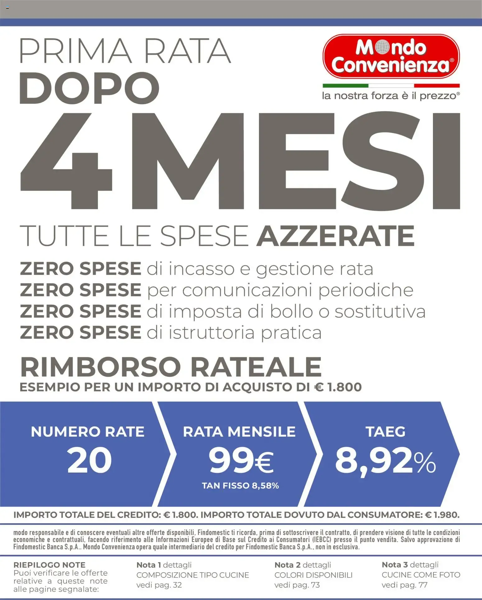 Mondo Convenienza - Speciale Cucine da 1 aprile a 30 giugno di 2026 - Pagina del volantino 3